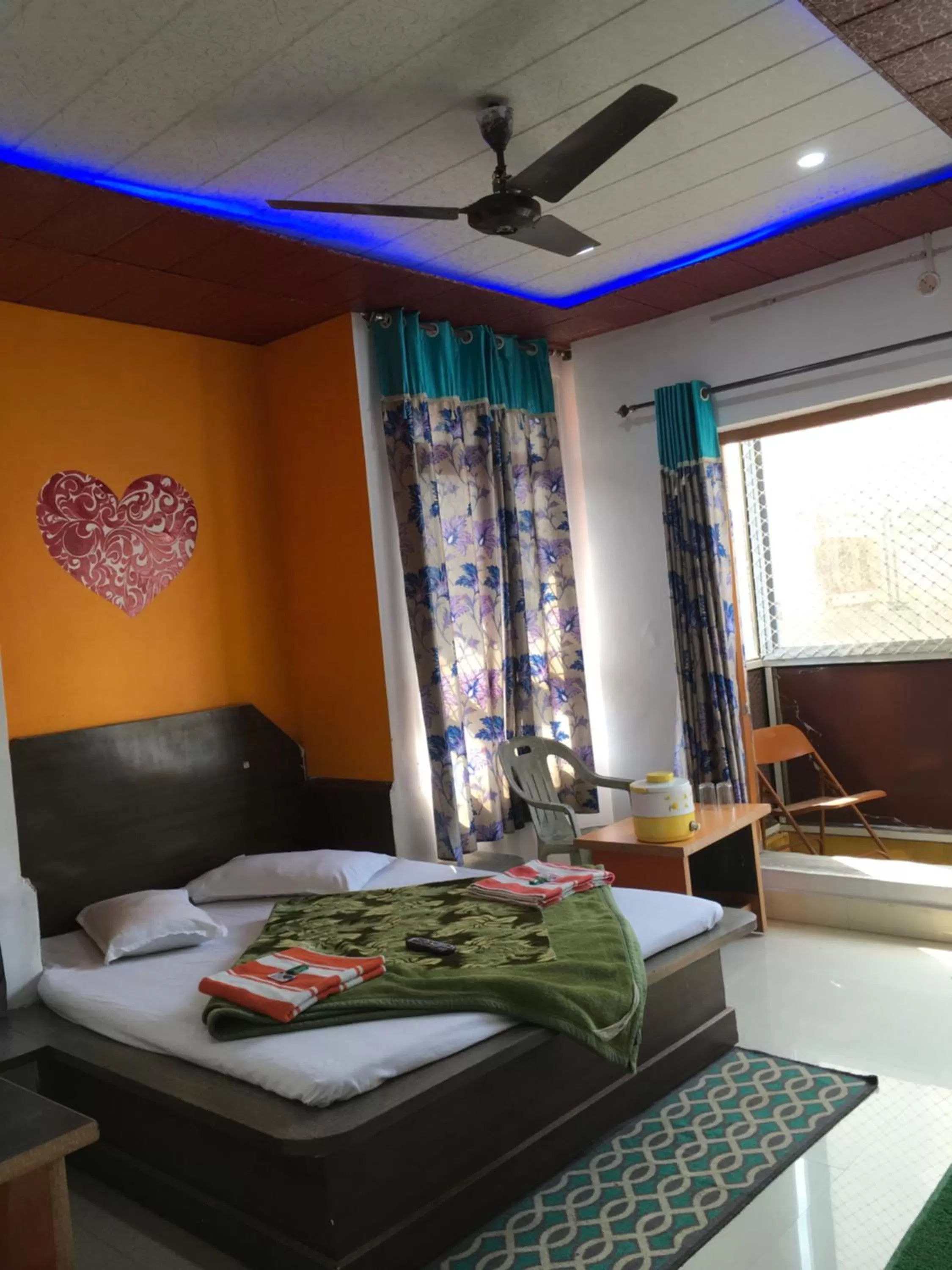 Bed in Hotel RAJVIHAR