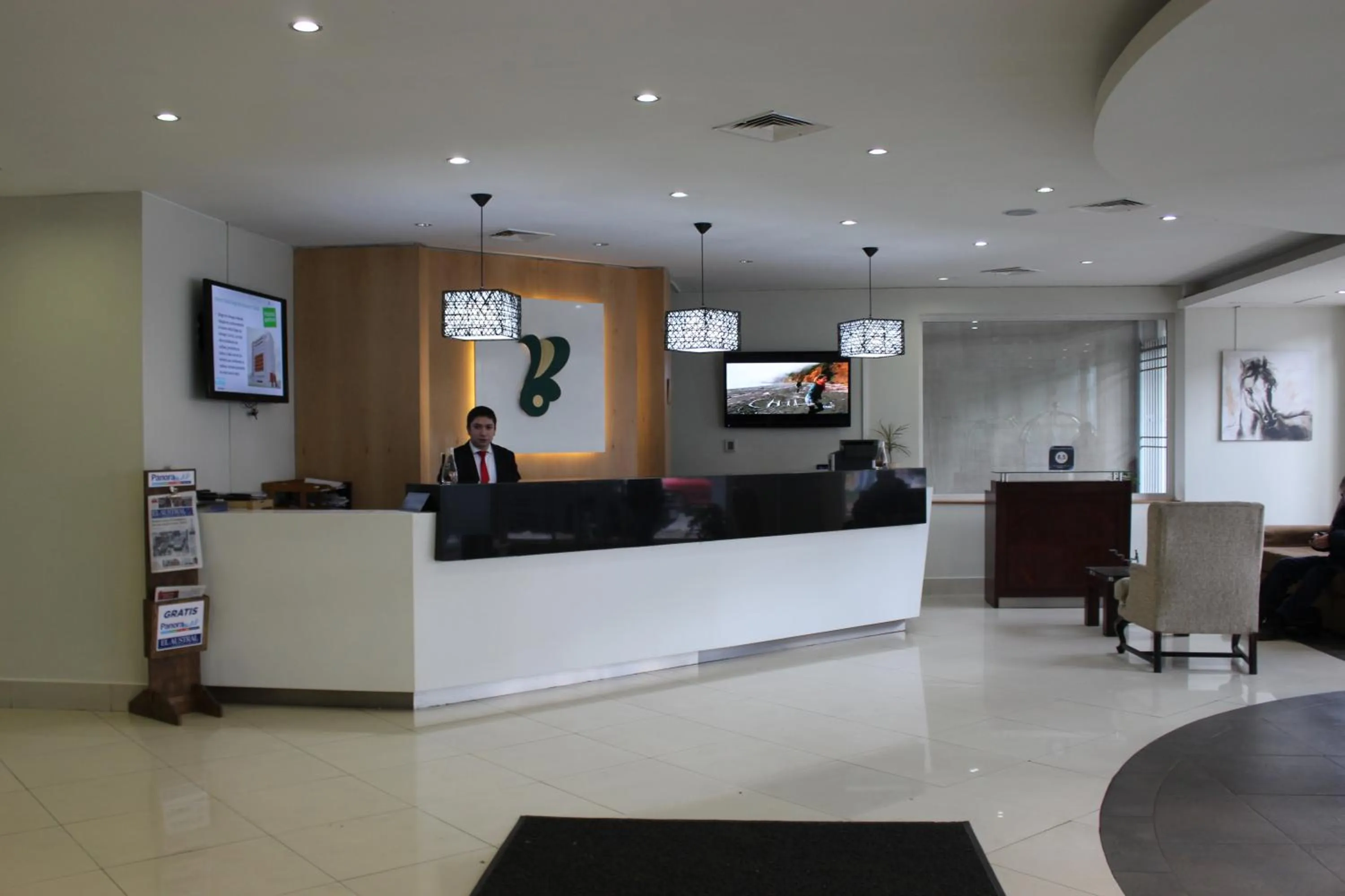 Lobby or reception in Hotel Diego de Almagro Temuco
