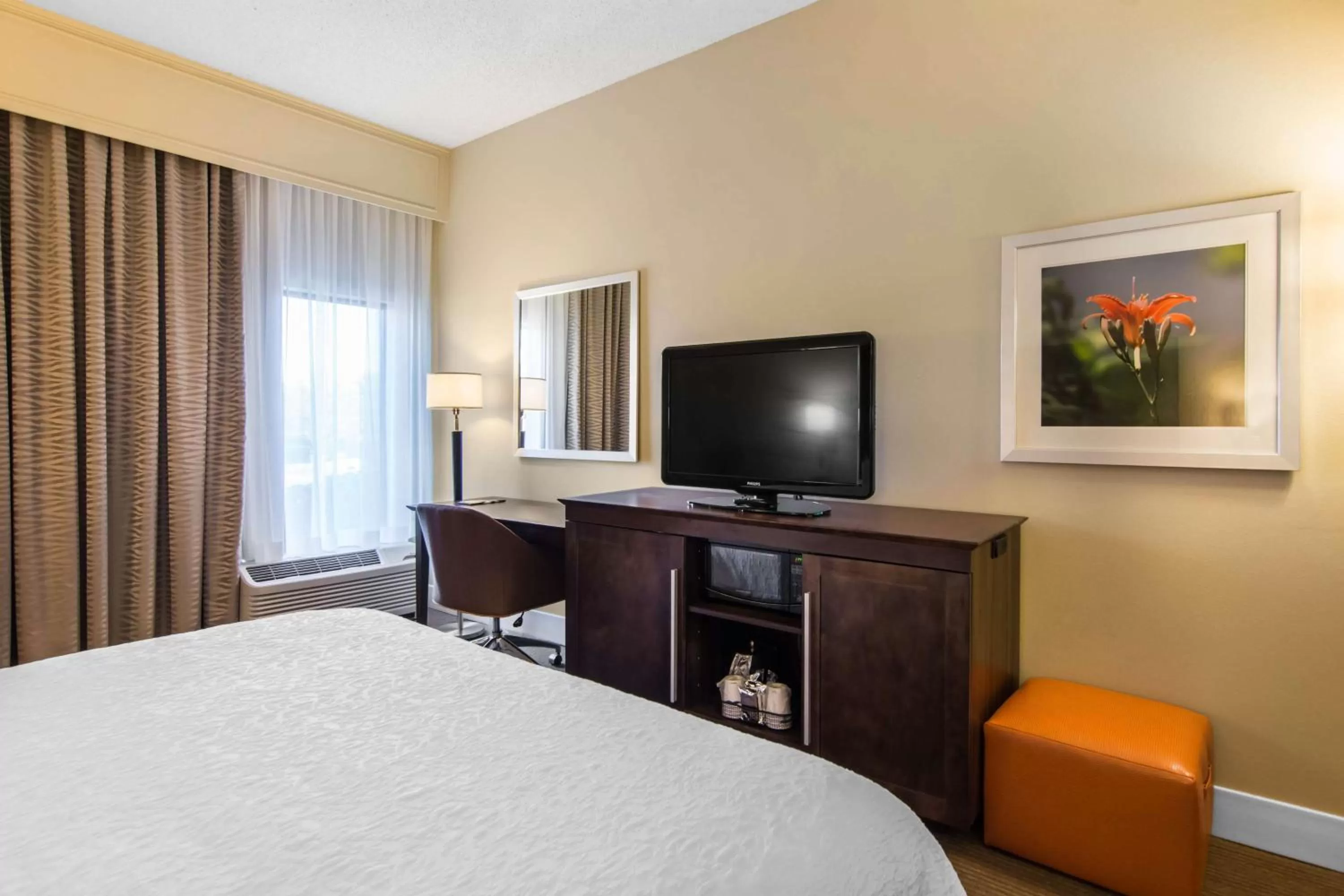 Bed in Hampton Inn South Hill