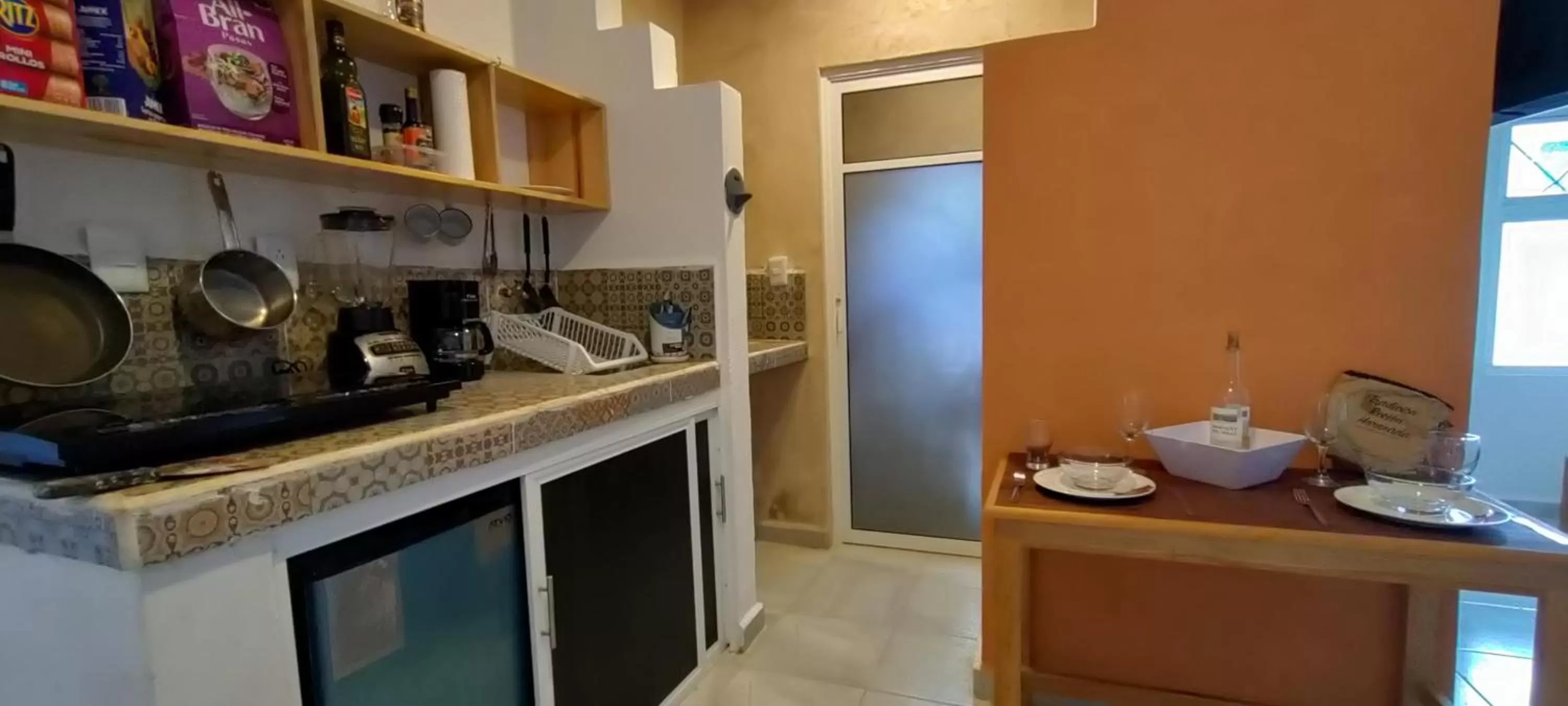 Guests, Kitchen/Kitchenette in Buenosdías Izamal