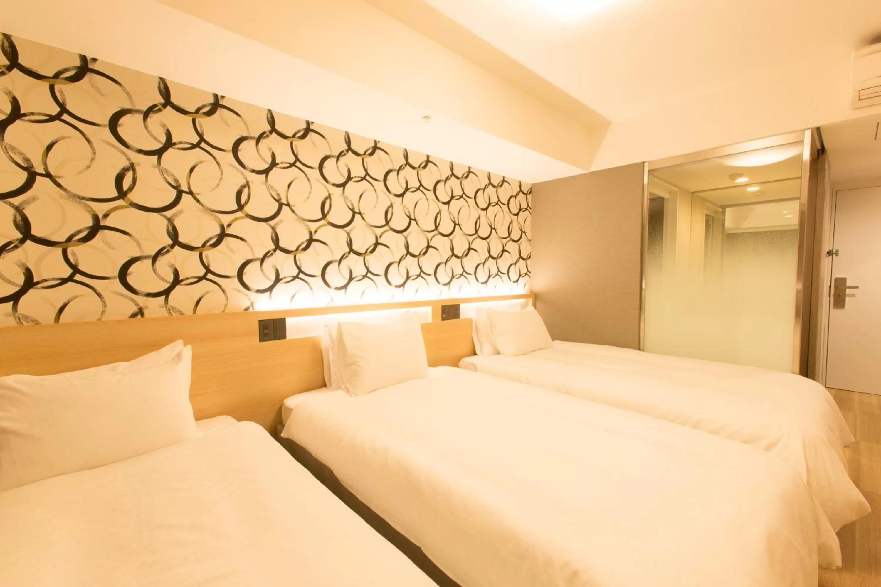 Photo of the whole room, Bed in Karaksa Hotel Osaka Namba