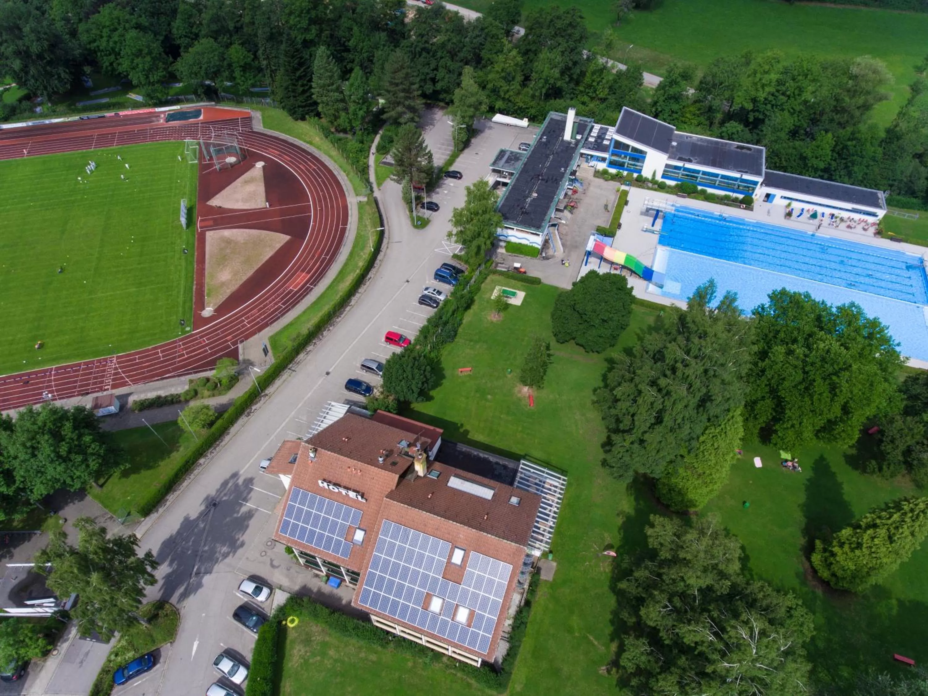 Property building in Hotel Klosterhof