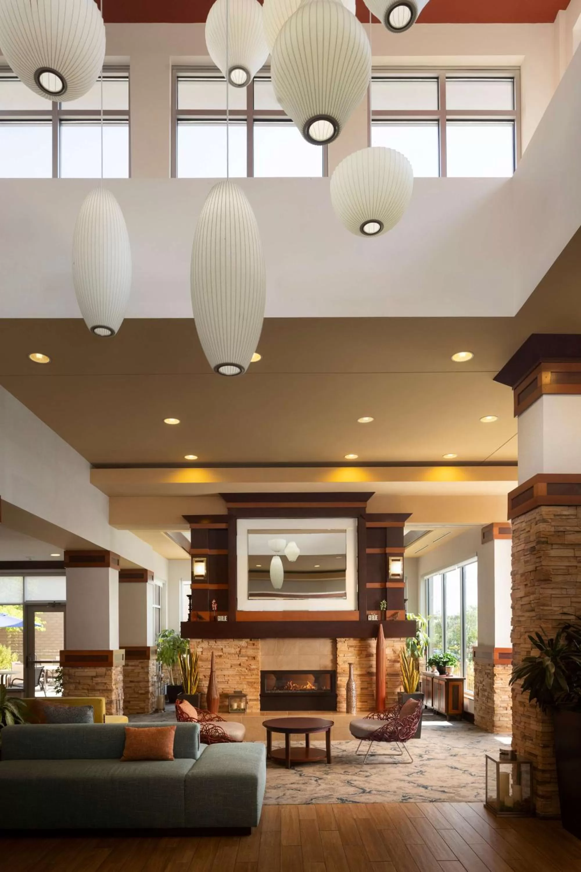 Lobby or reception in Hilton Garden Inn Ann Arbor