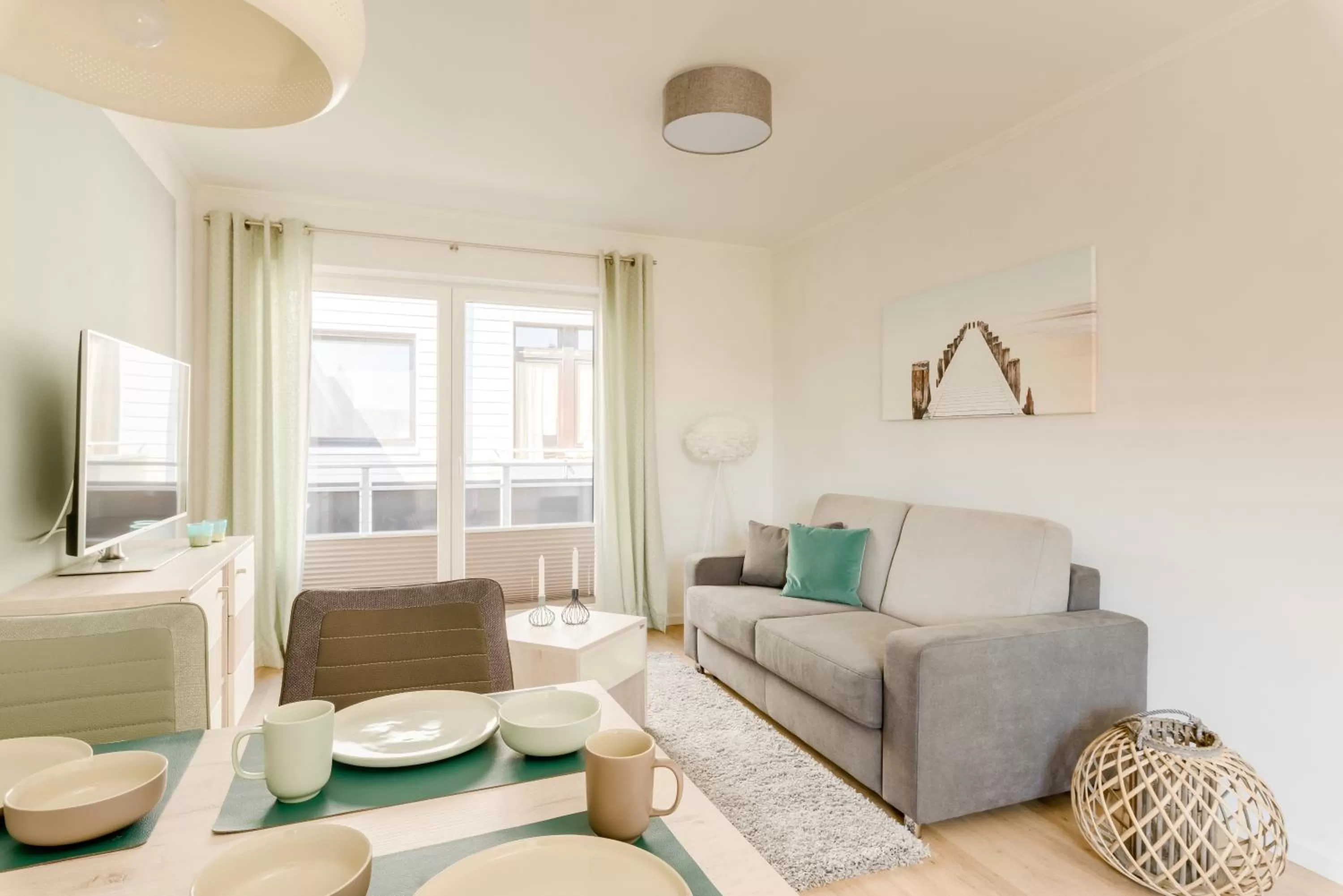 Living room in Nordsee-Hotel Hinrichsen