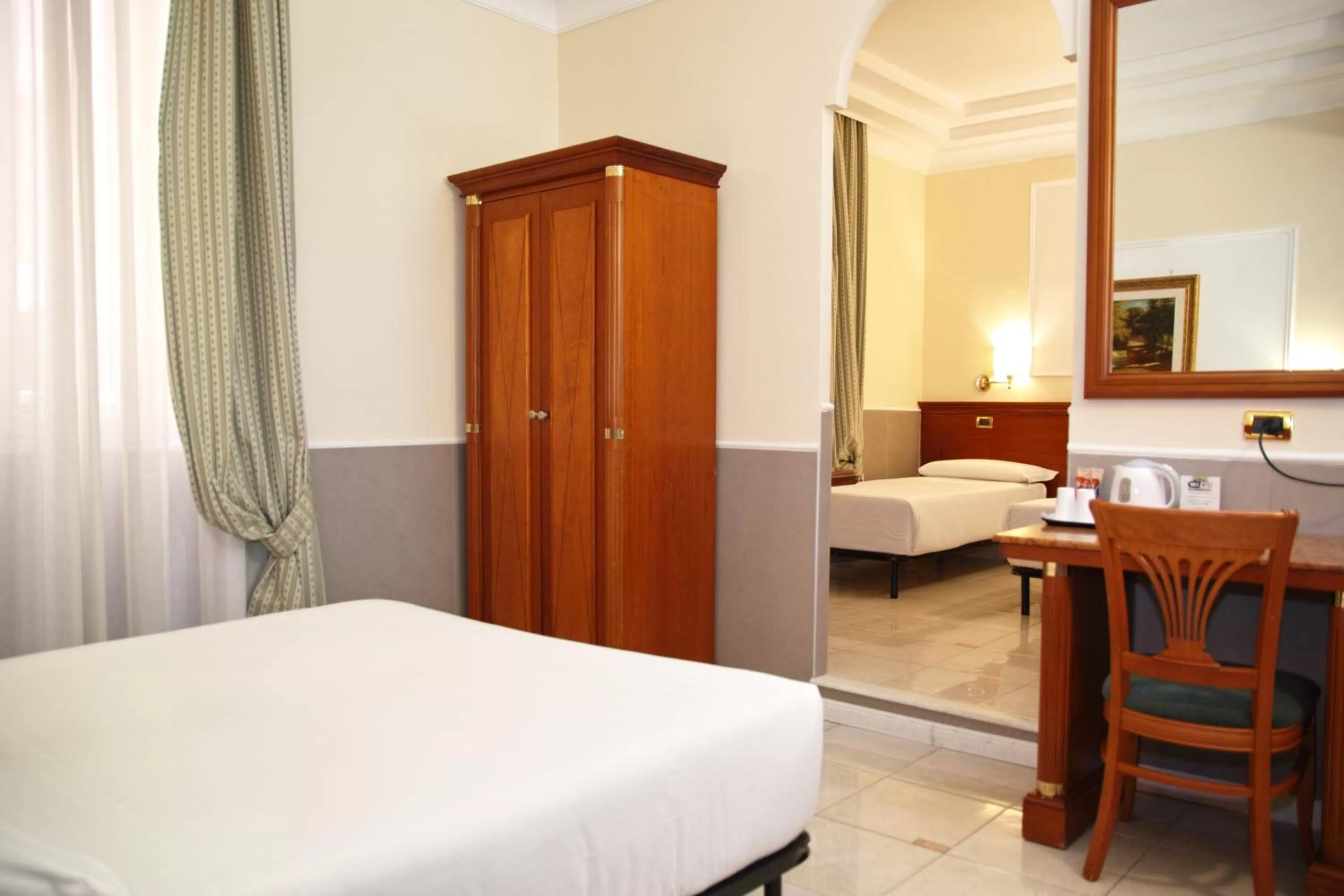 Bed in Hotel Hiberia