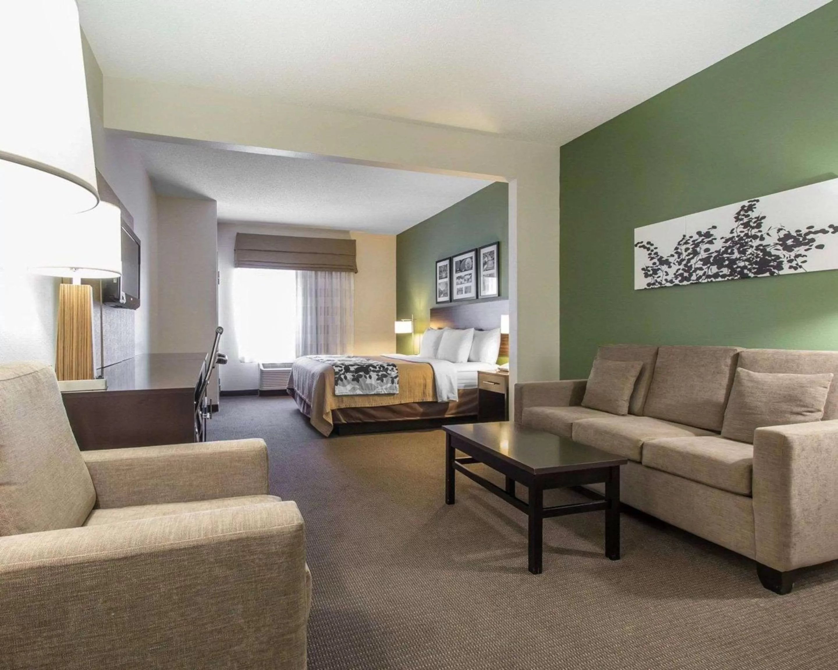 Photo of the whole room in Sleep Inn & Suites Middlesboro