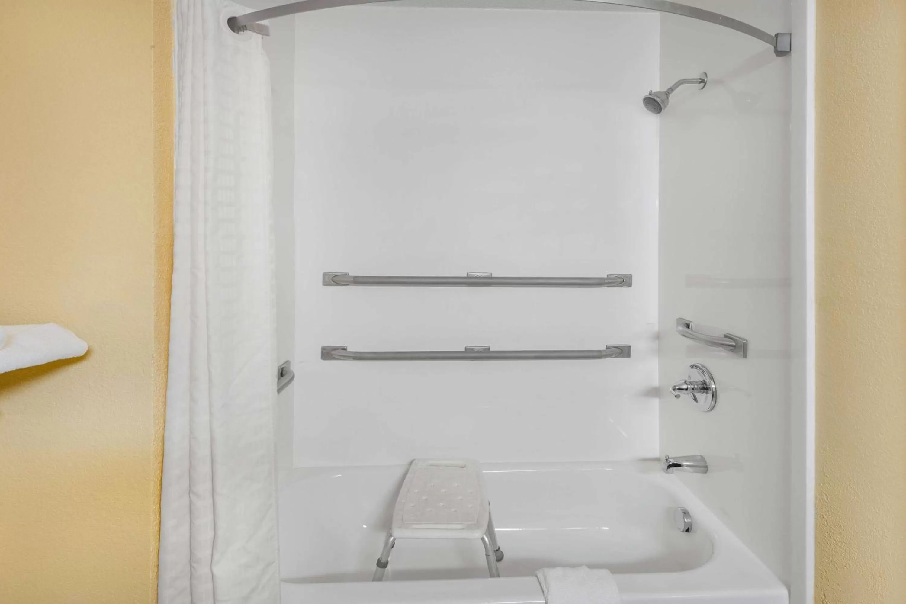 Bathroom in Super 8 by Wyndham Waynesburg