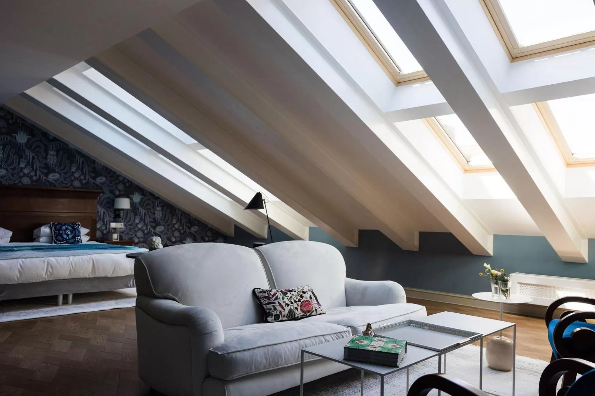 Living room in Leopolis Hotel