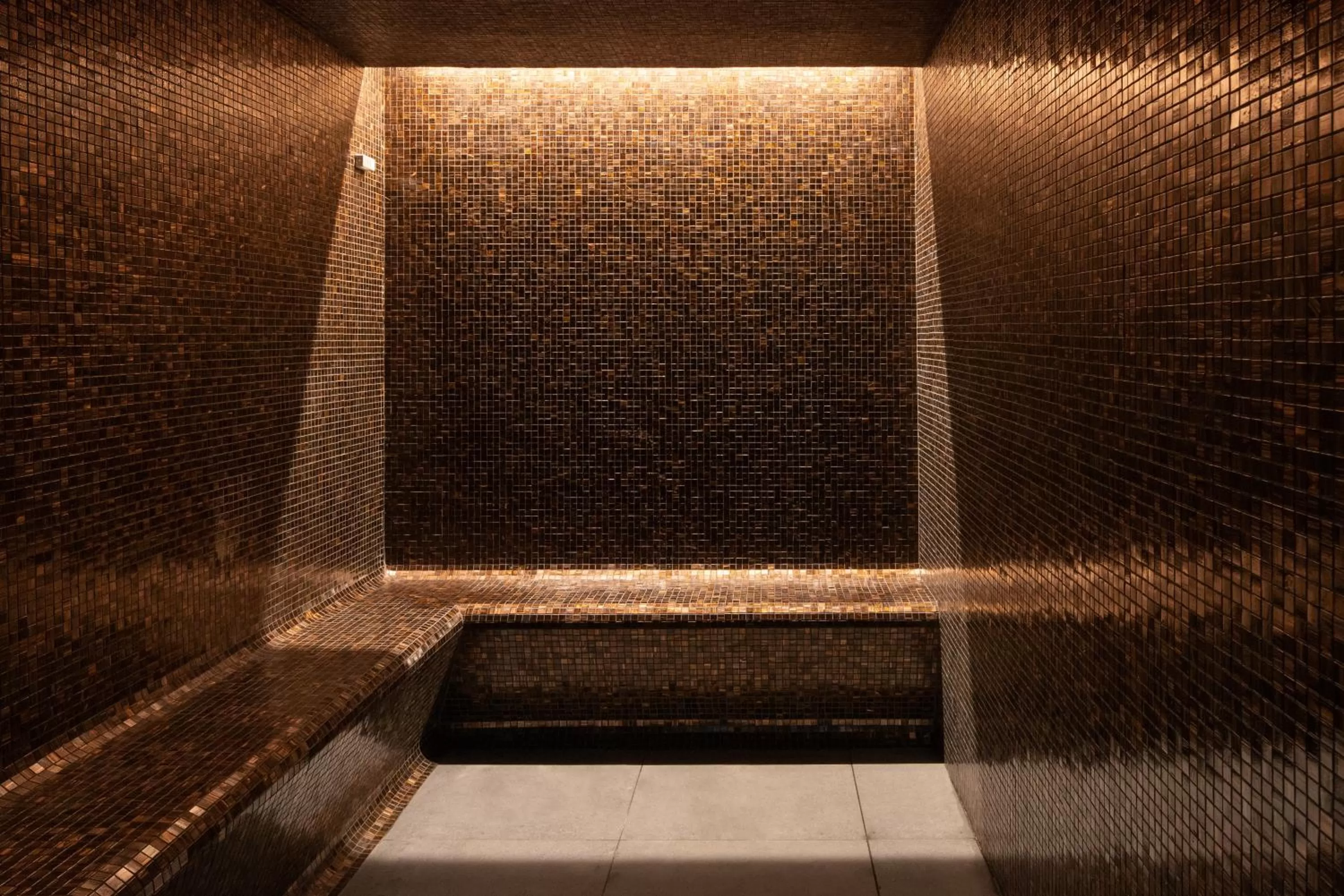 Steam room in Eurostars Aliados