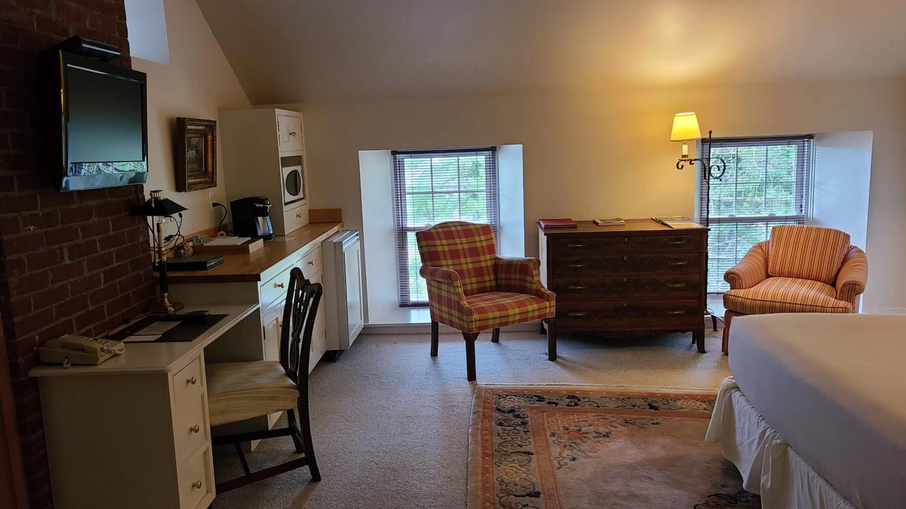Seating area in The Inn at Montchanin Village & Spa
