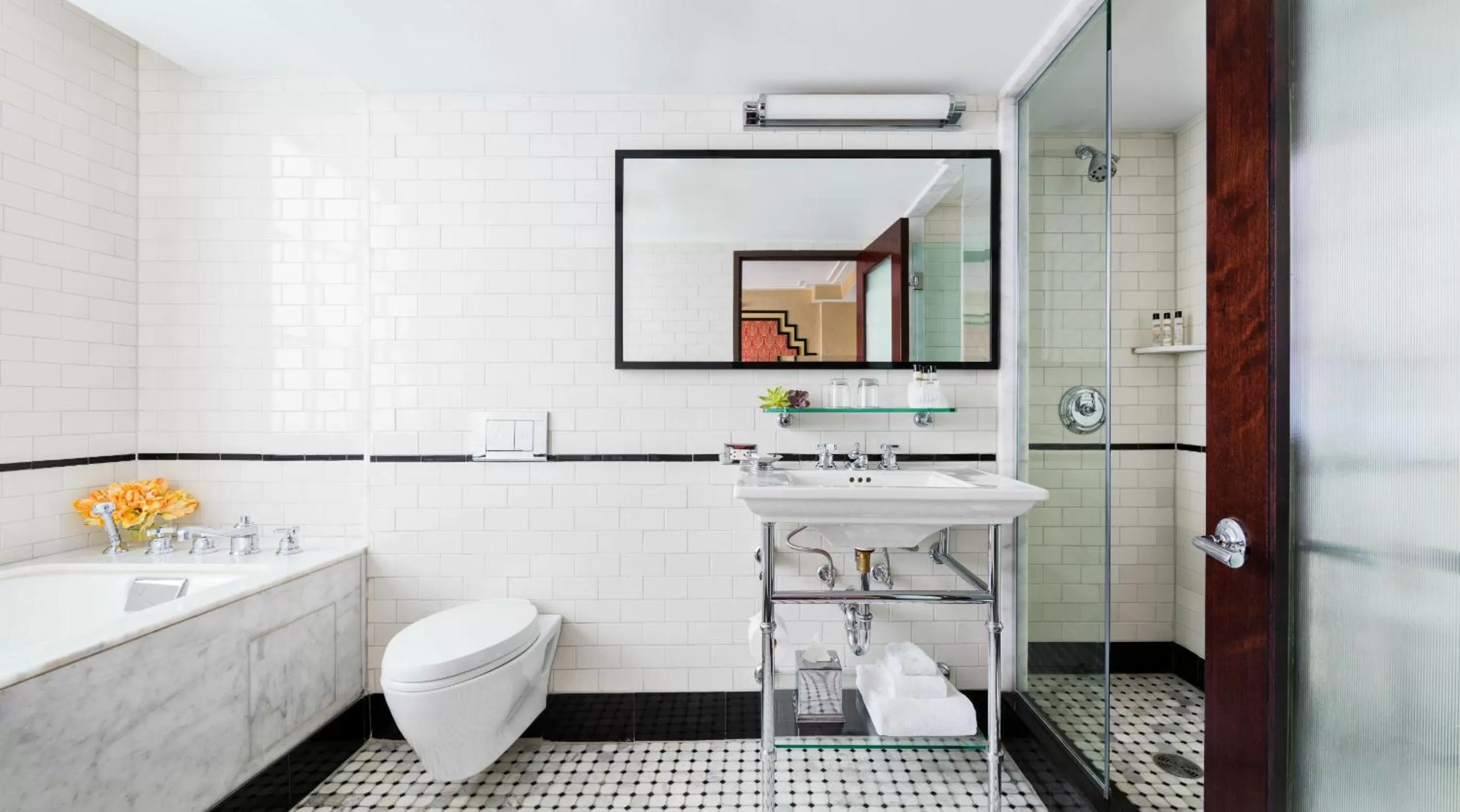 Bathroom in Walker Hotel Greenwich Village