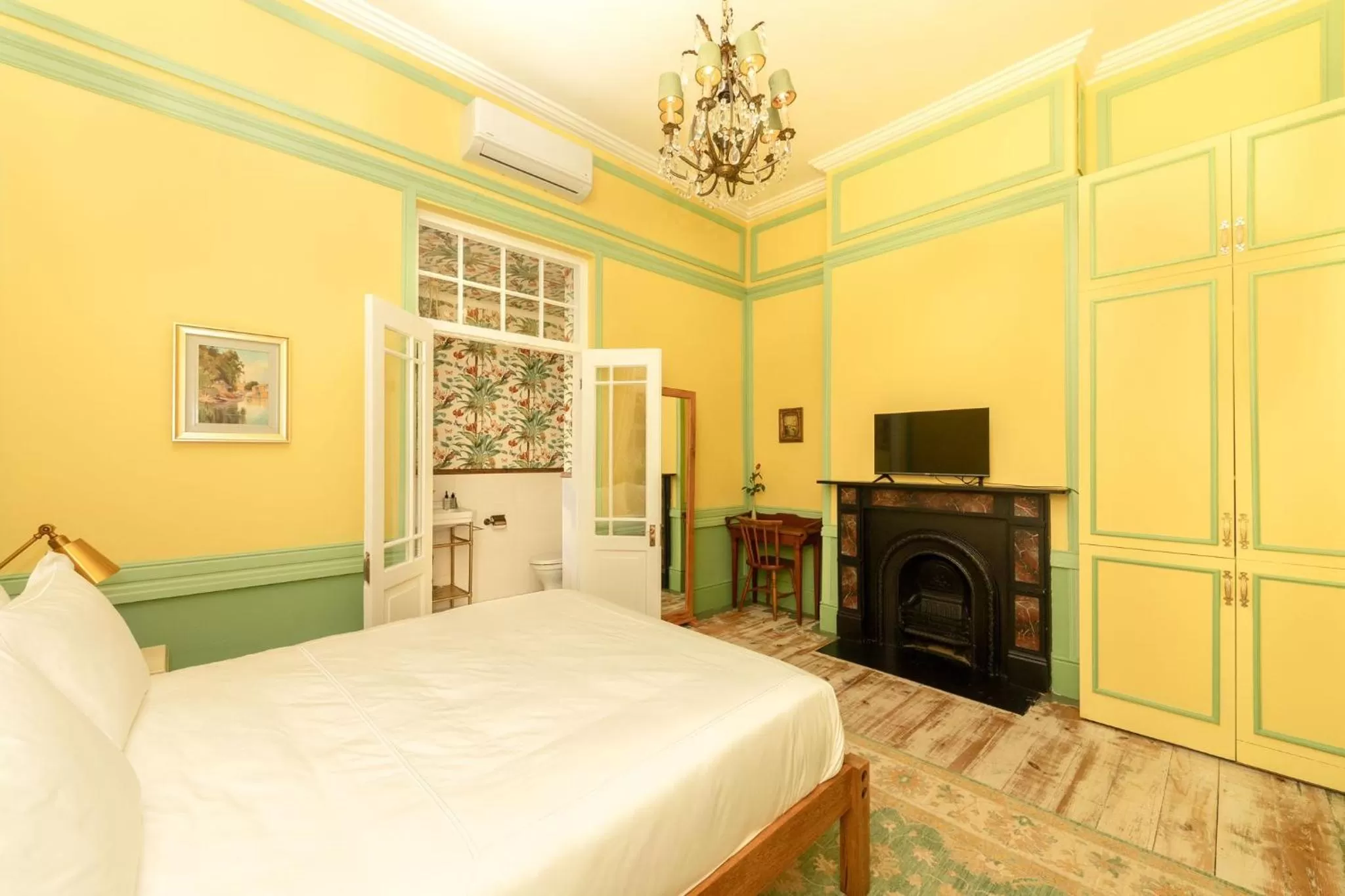 Bed in Amina Boutique Hotel