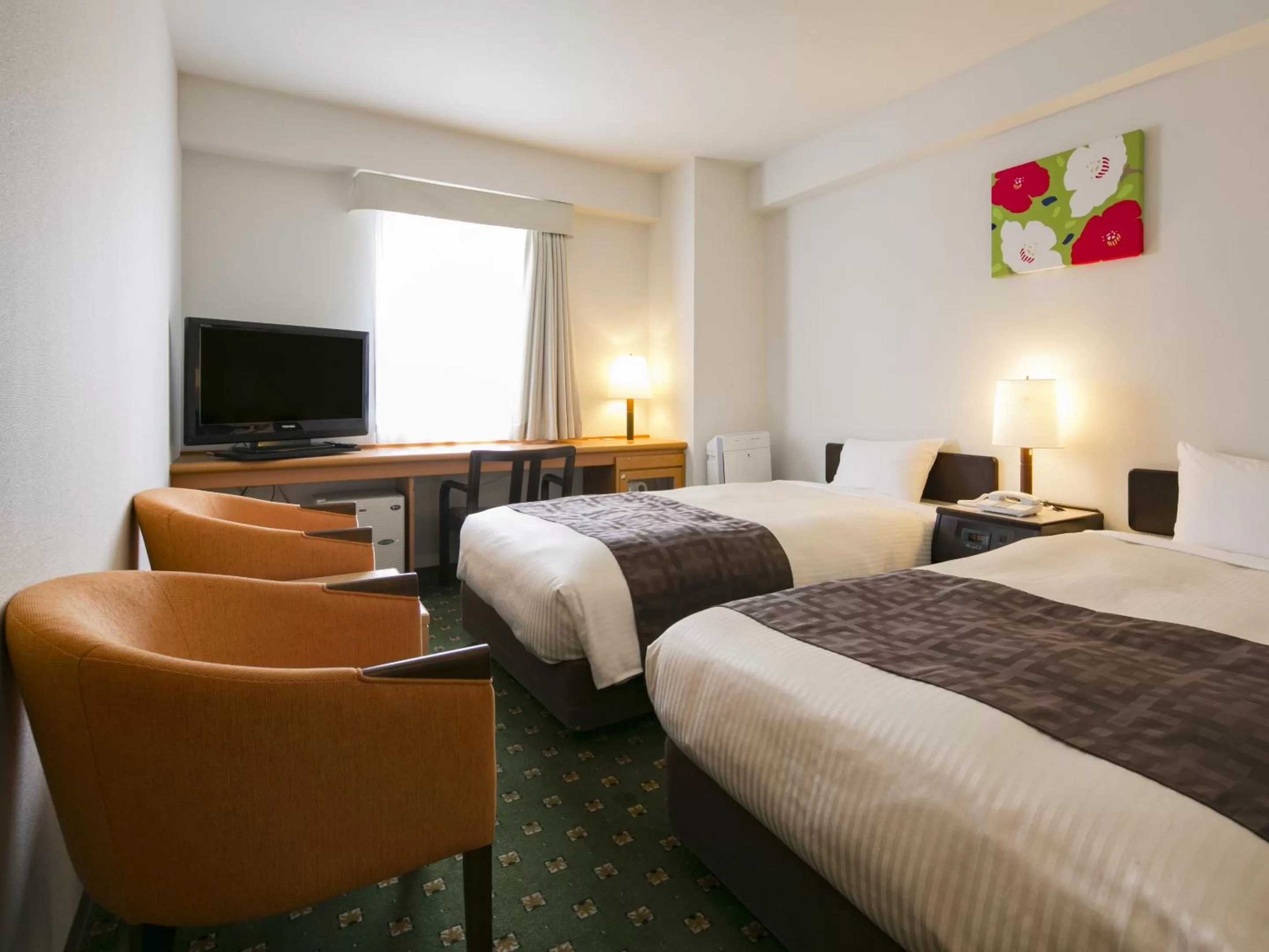 Photo of the whole room, Bed in Premier Hotel-CABIN-Sapporo