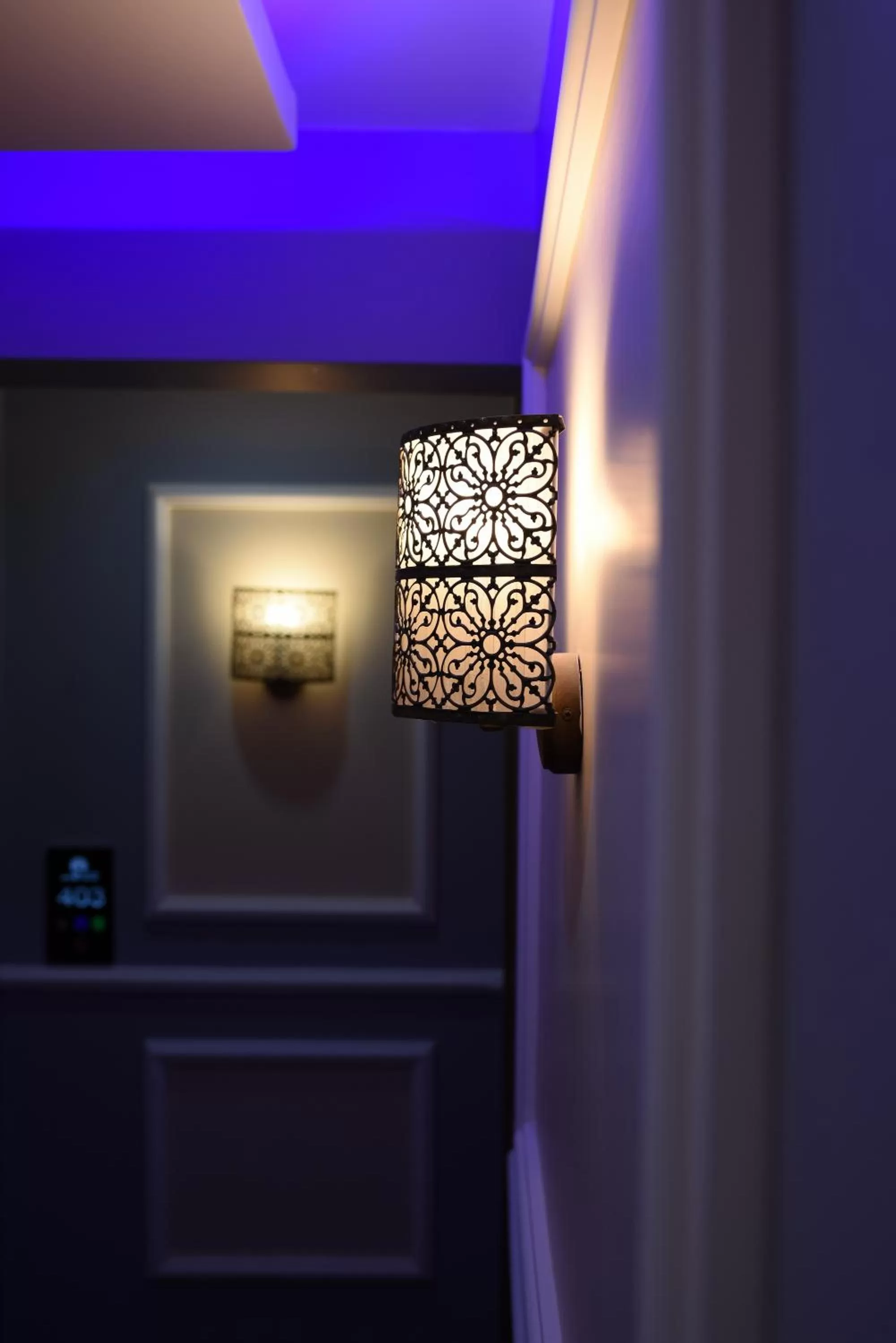 Decorative detail in Istanbul Sirkeci Hotel