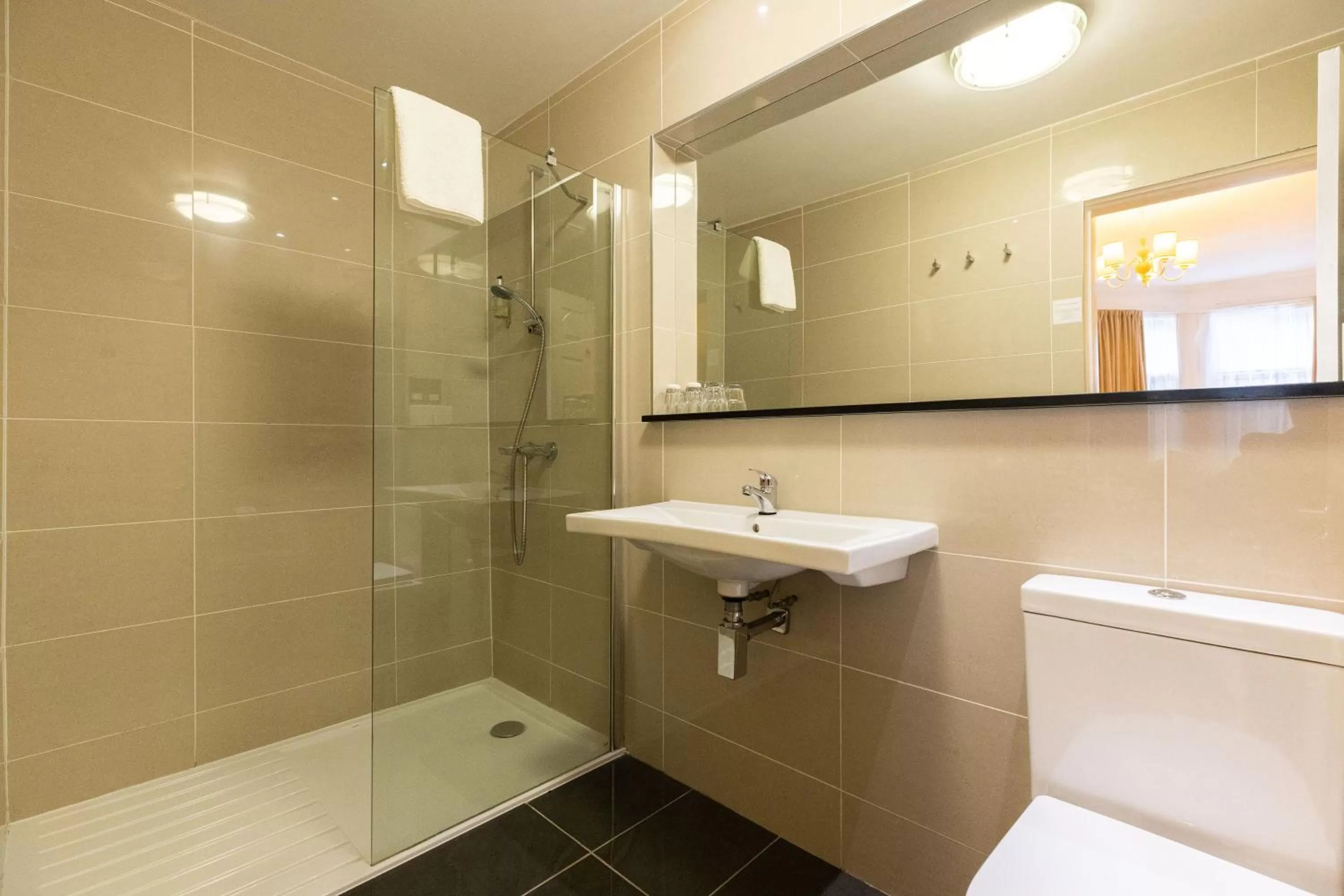 Toilet in The Haymarket Hotel