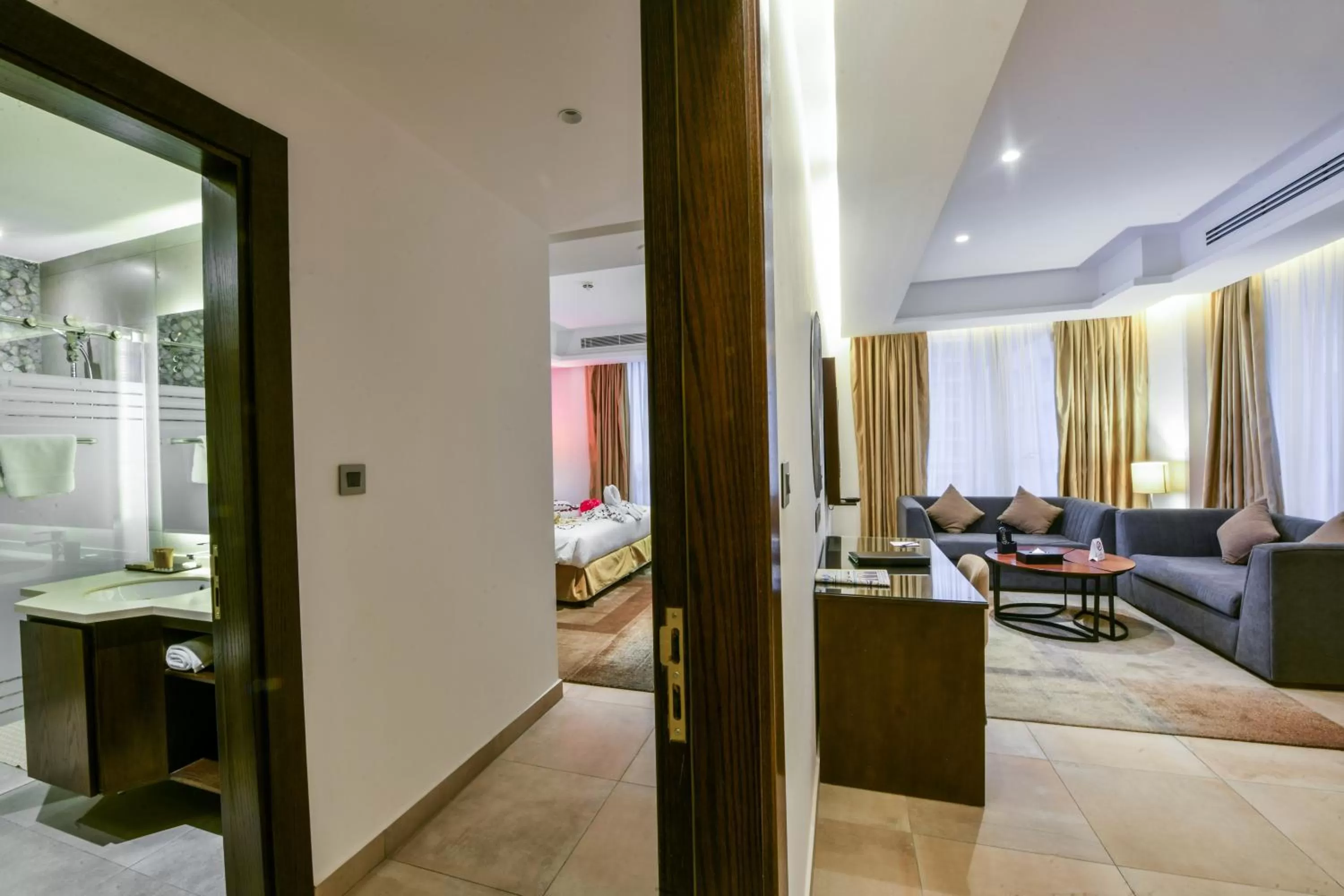 Living room in Downtown Hotel Apartments