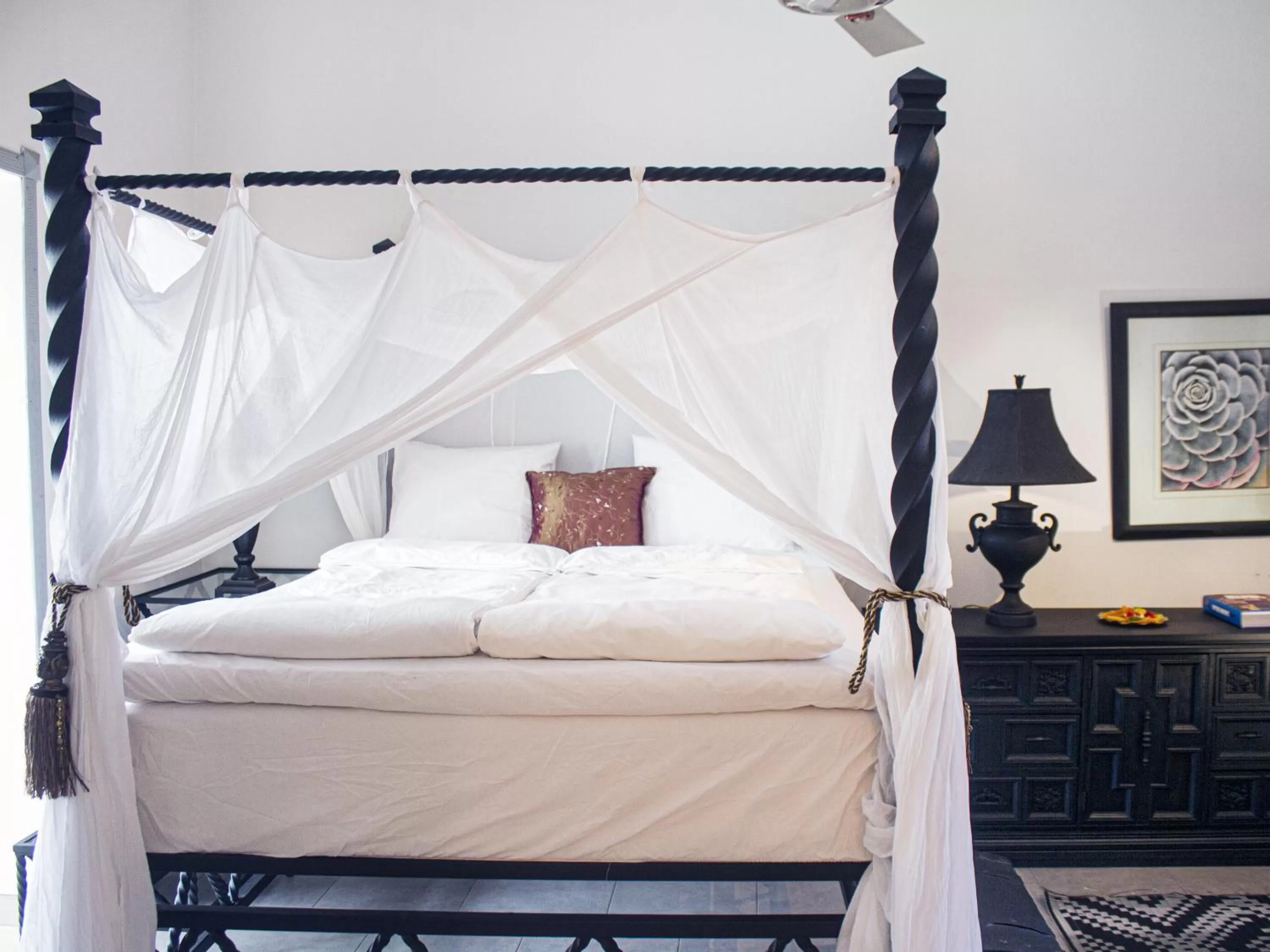 Bed in RoofTop Boutique Hotel Adults Only