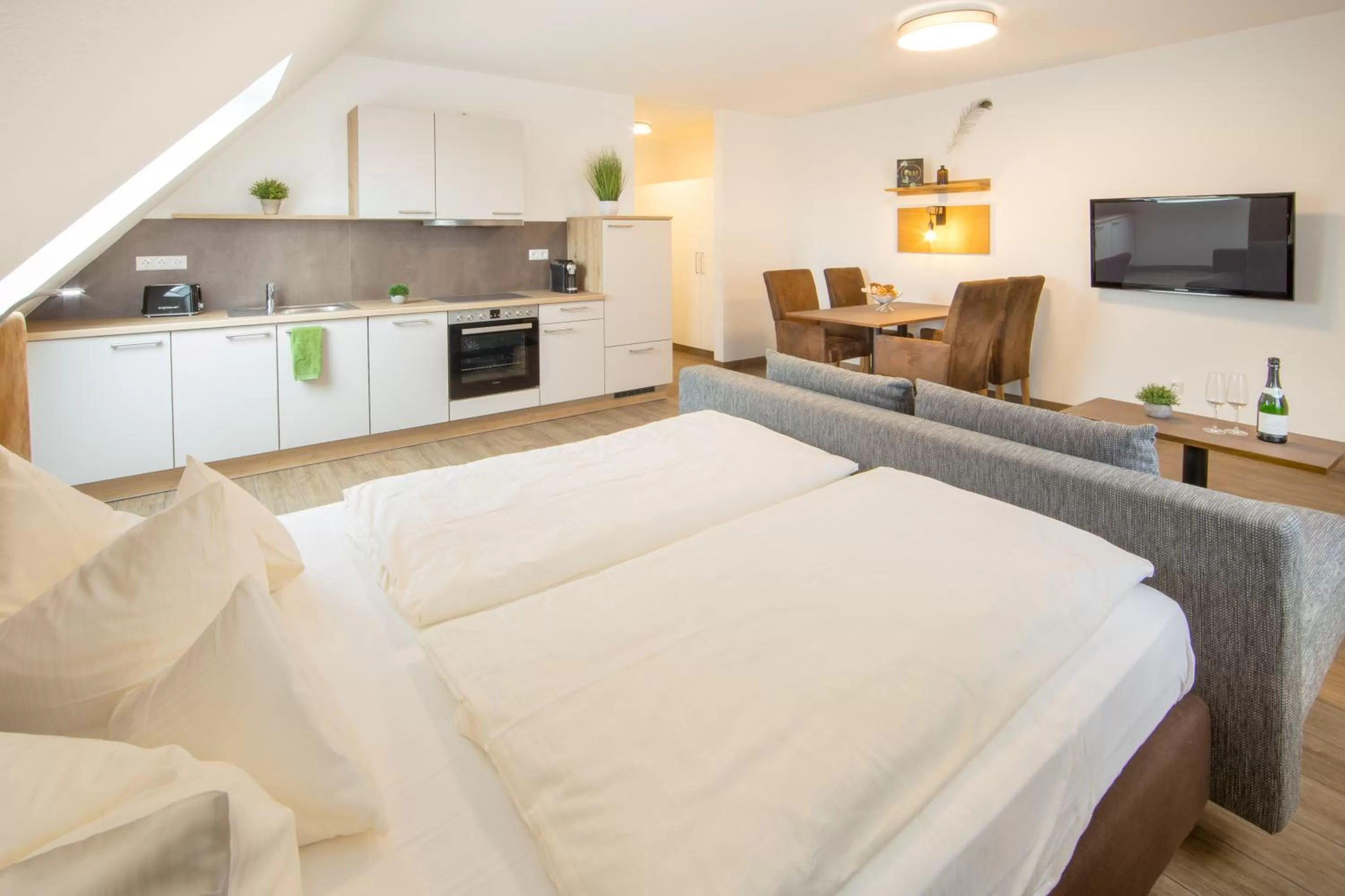 Bed in Hotel Am Kurpark Späth