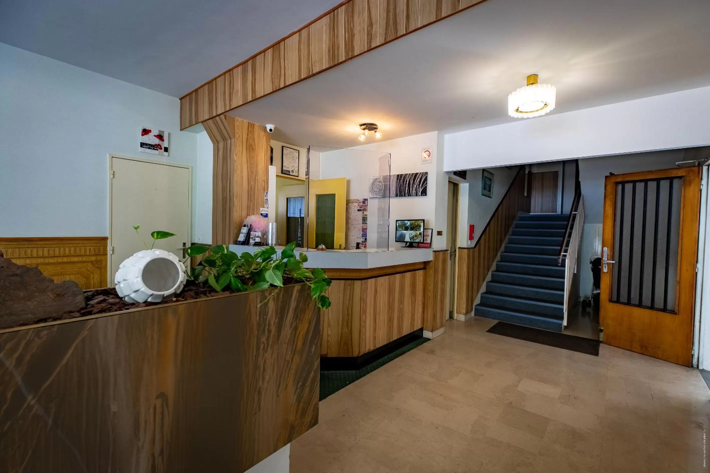 Lobby or reception in Hotel Christina