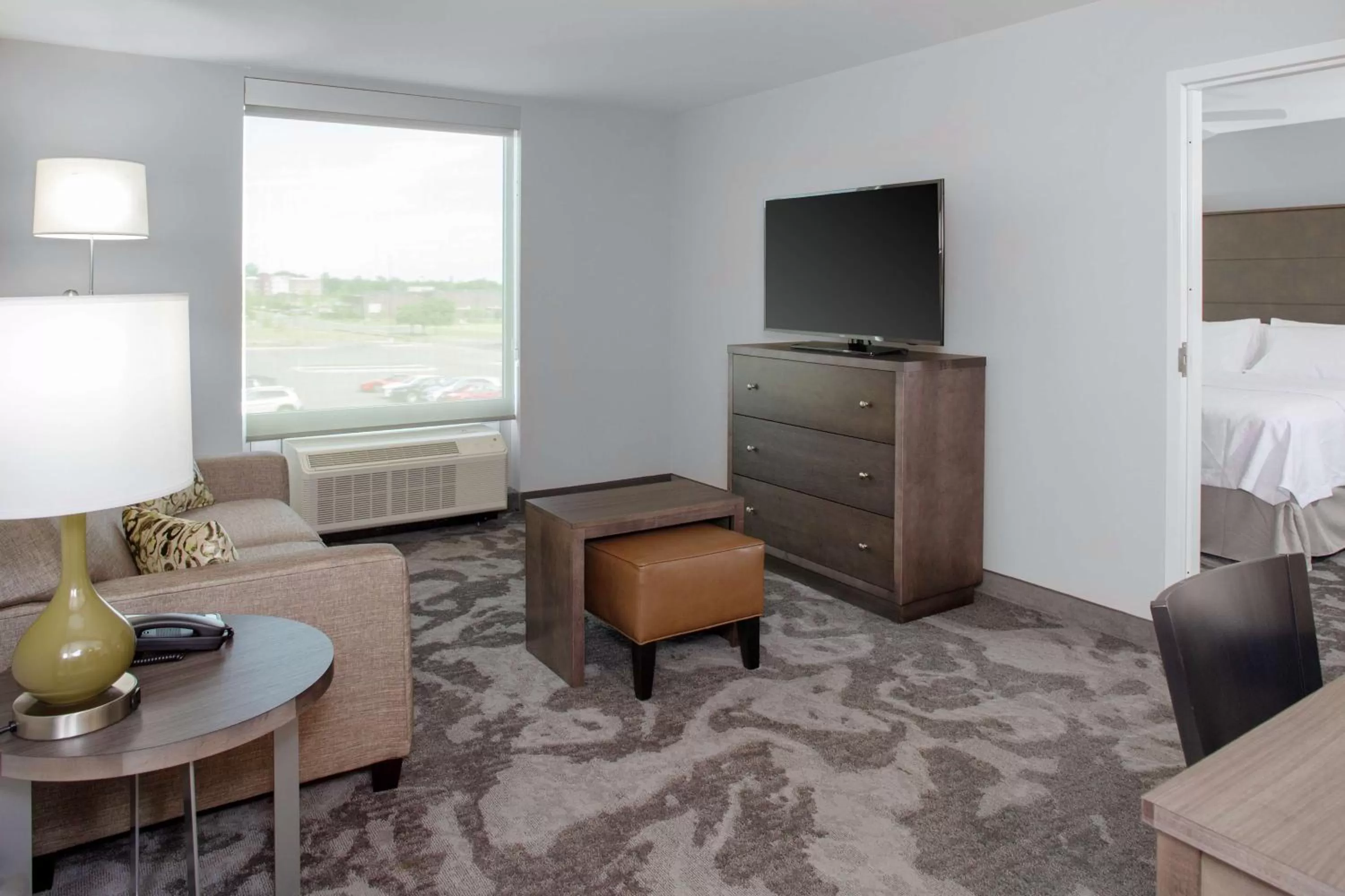 Bedroom, Bed in Homewood Suites By Hilton Lansing Eastwood
