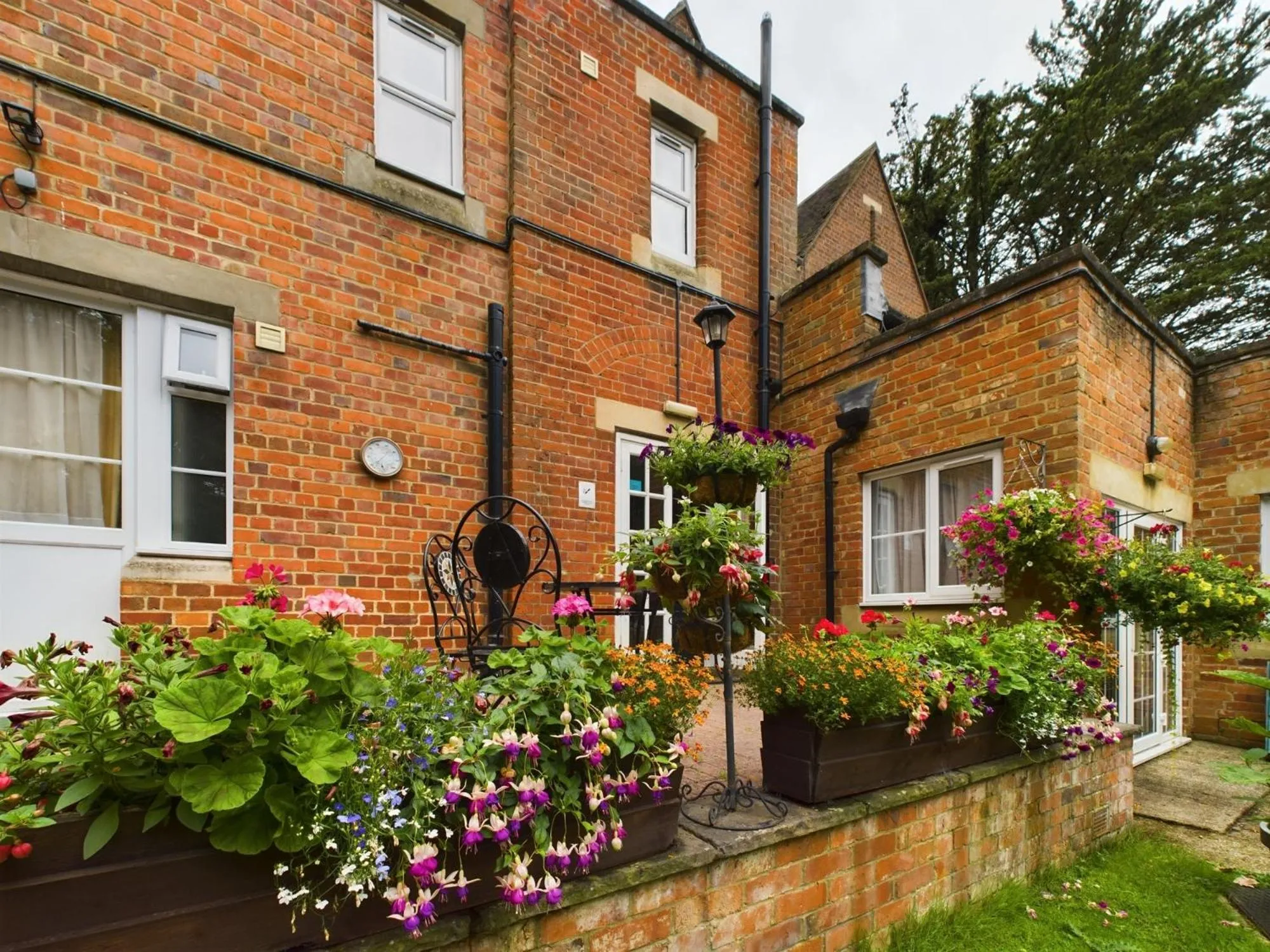 Garden view in Beech House Hotel