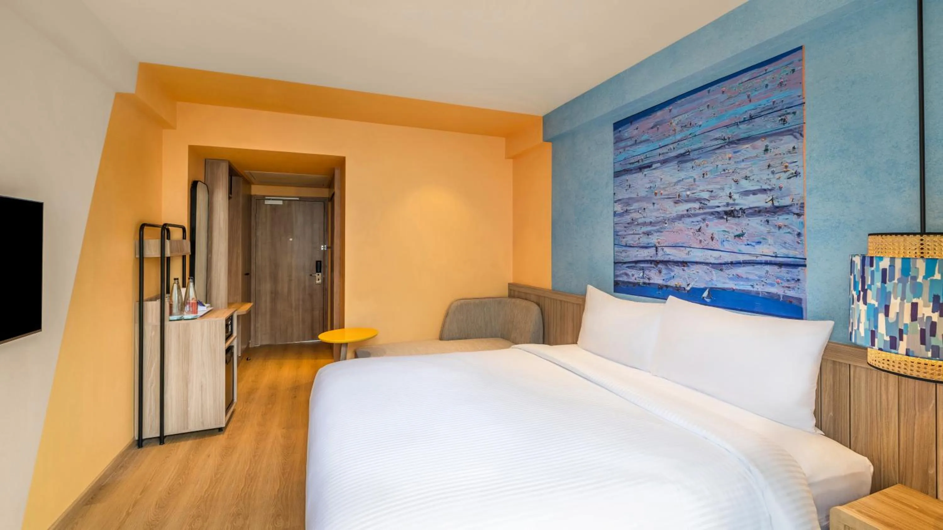 Bedroom, Bed in ibis Styles Goa Vagator - An Accor Brand