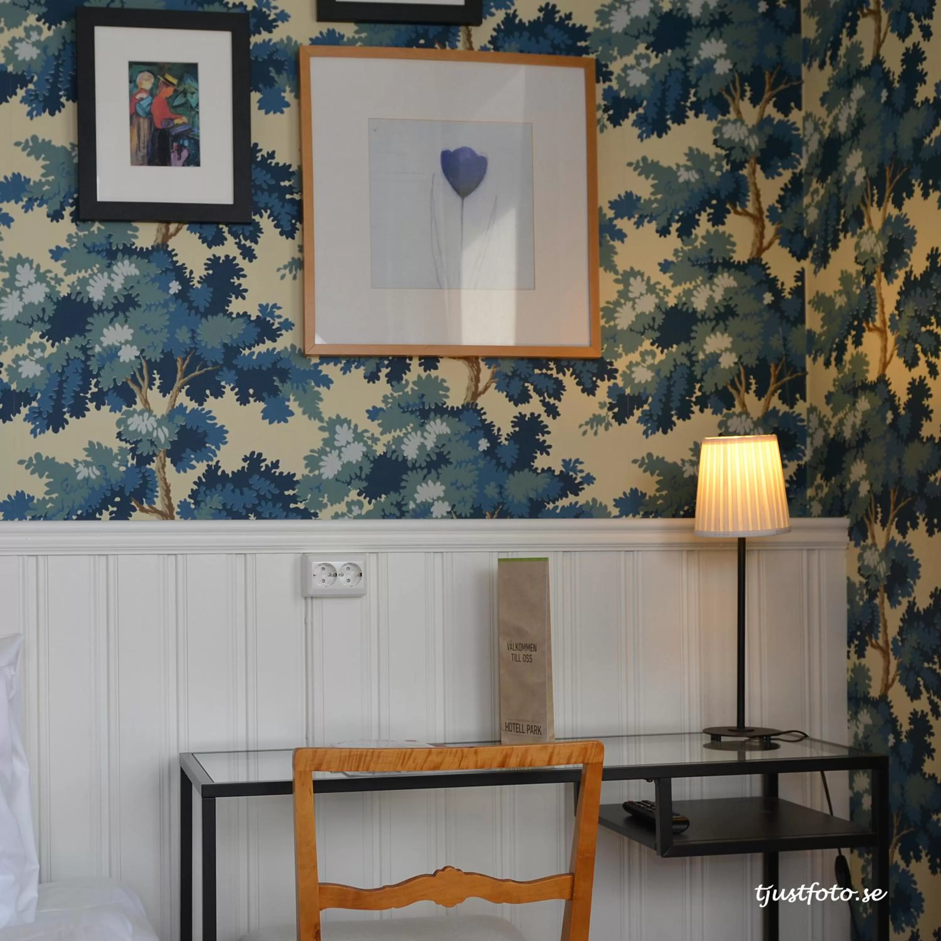 Decorative detail in Hotell Park