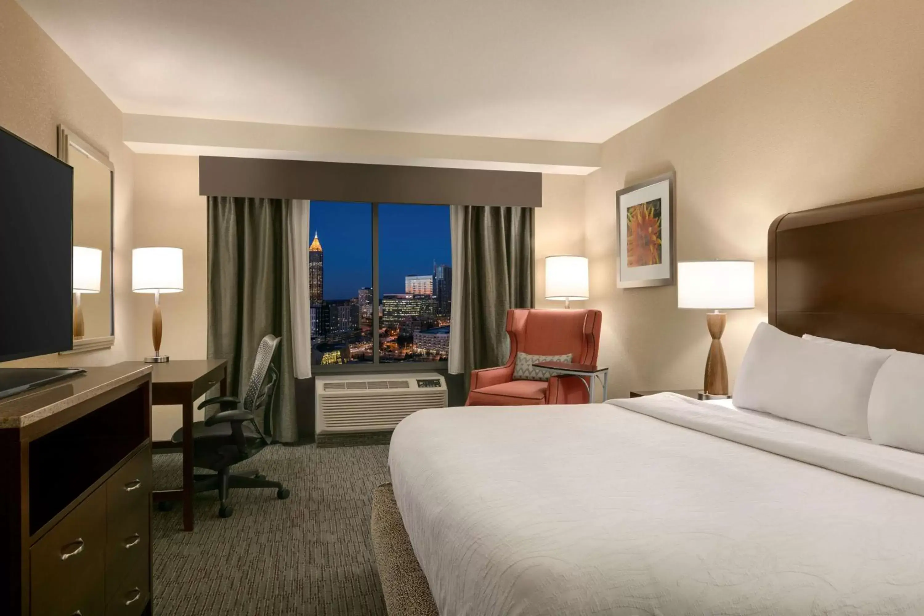 Premium King Room in Hilton Garden Inn Atlanta Downtown Premium King Room in Hilton Garden Inn Atlanta Downtown