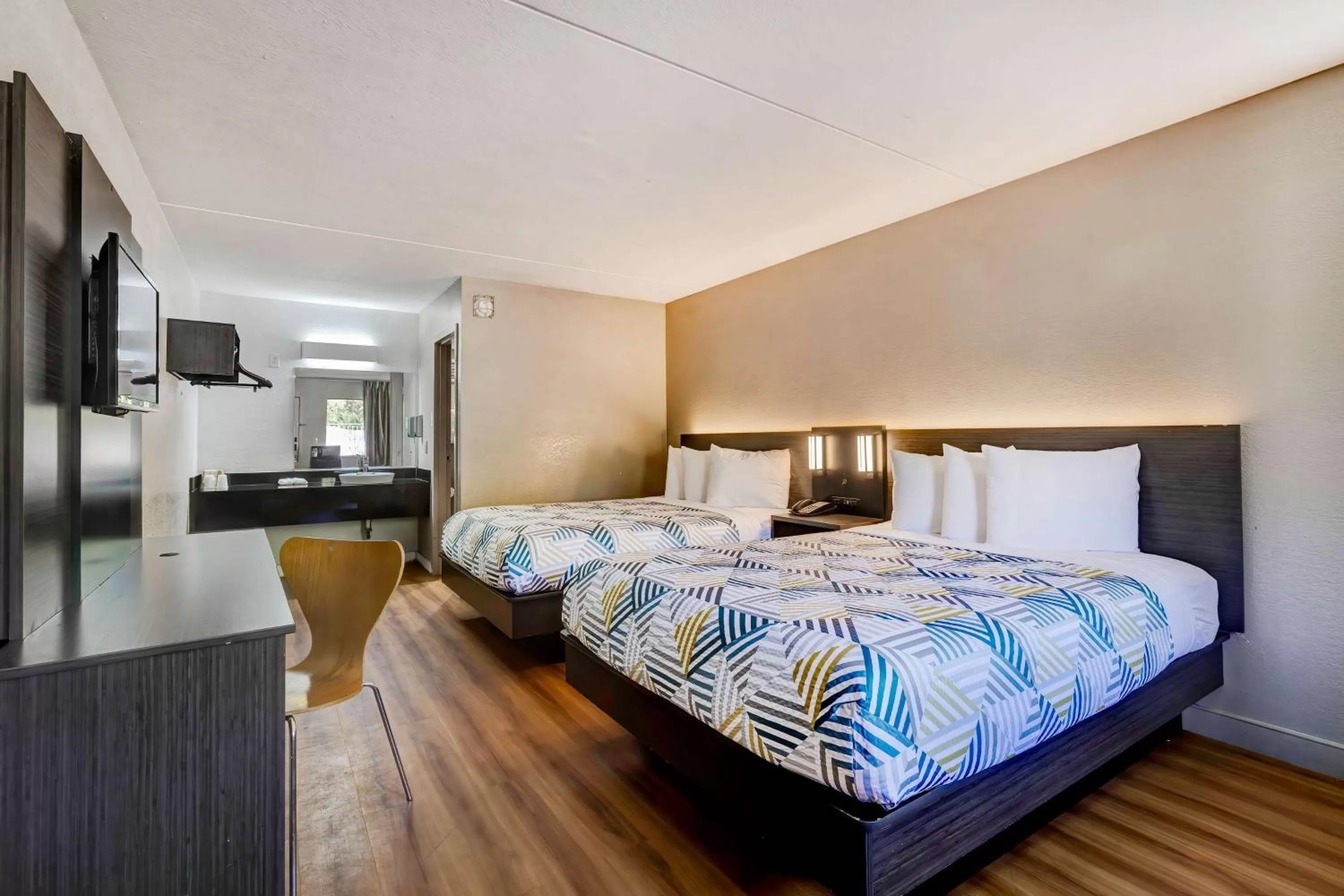 Bedroom, Bed in Motel 6 North Little Rock, AR-JFK Blvd