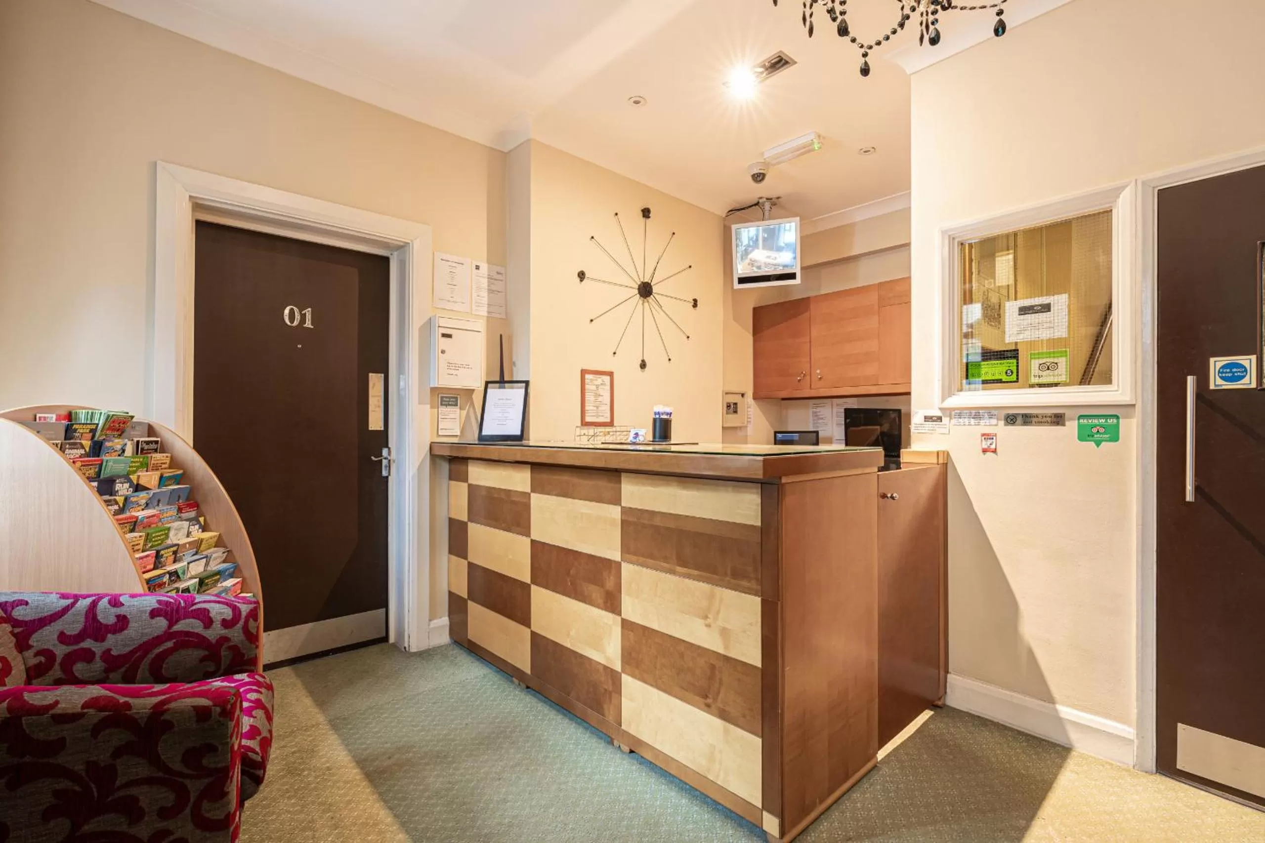 Lobby or reception in Barrington Lodge