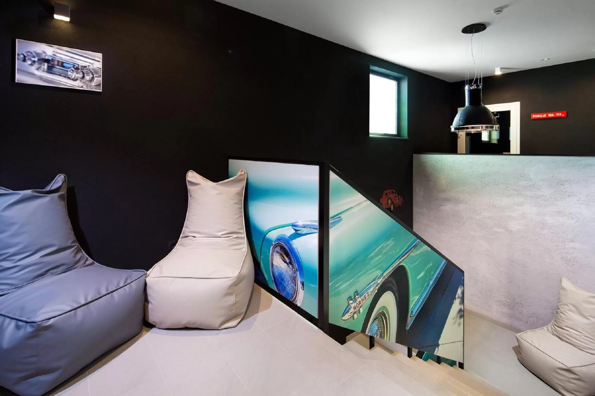 Lobby or reception in Automobil Hotel