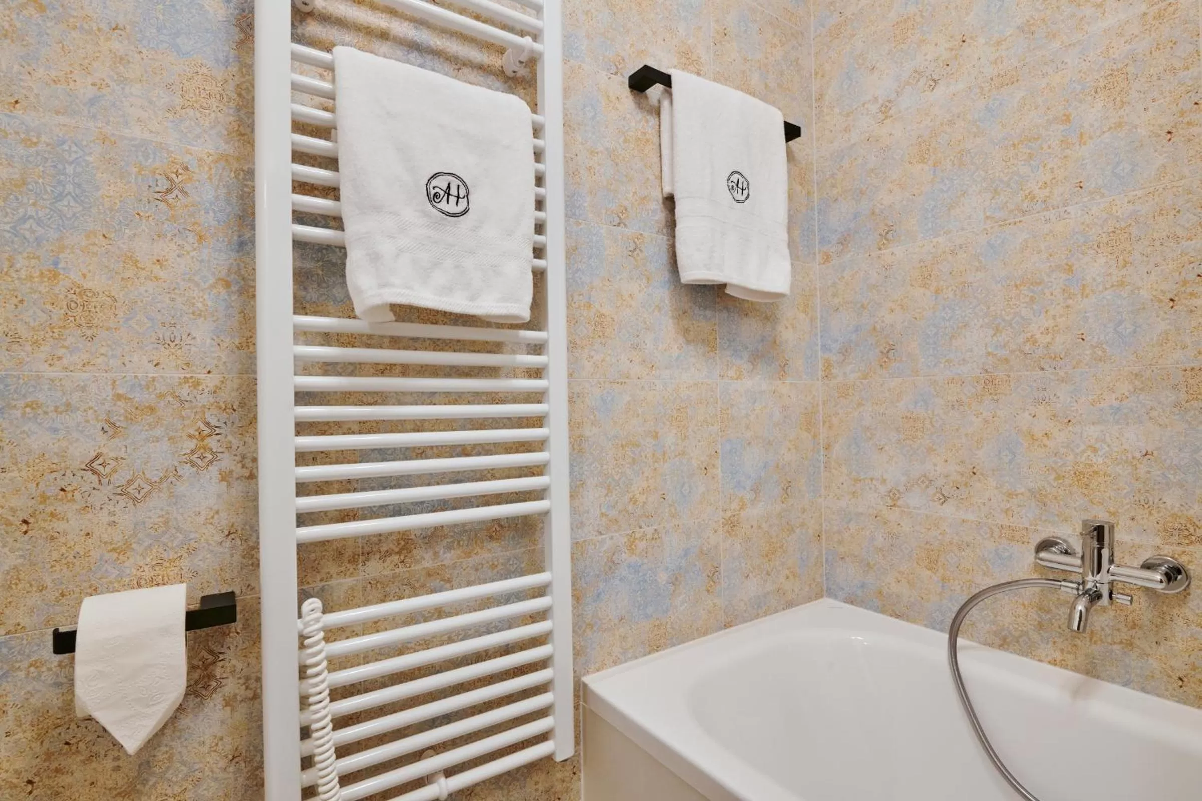 Bathroom in Hotel Alfréd a Hermína