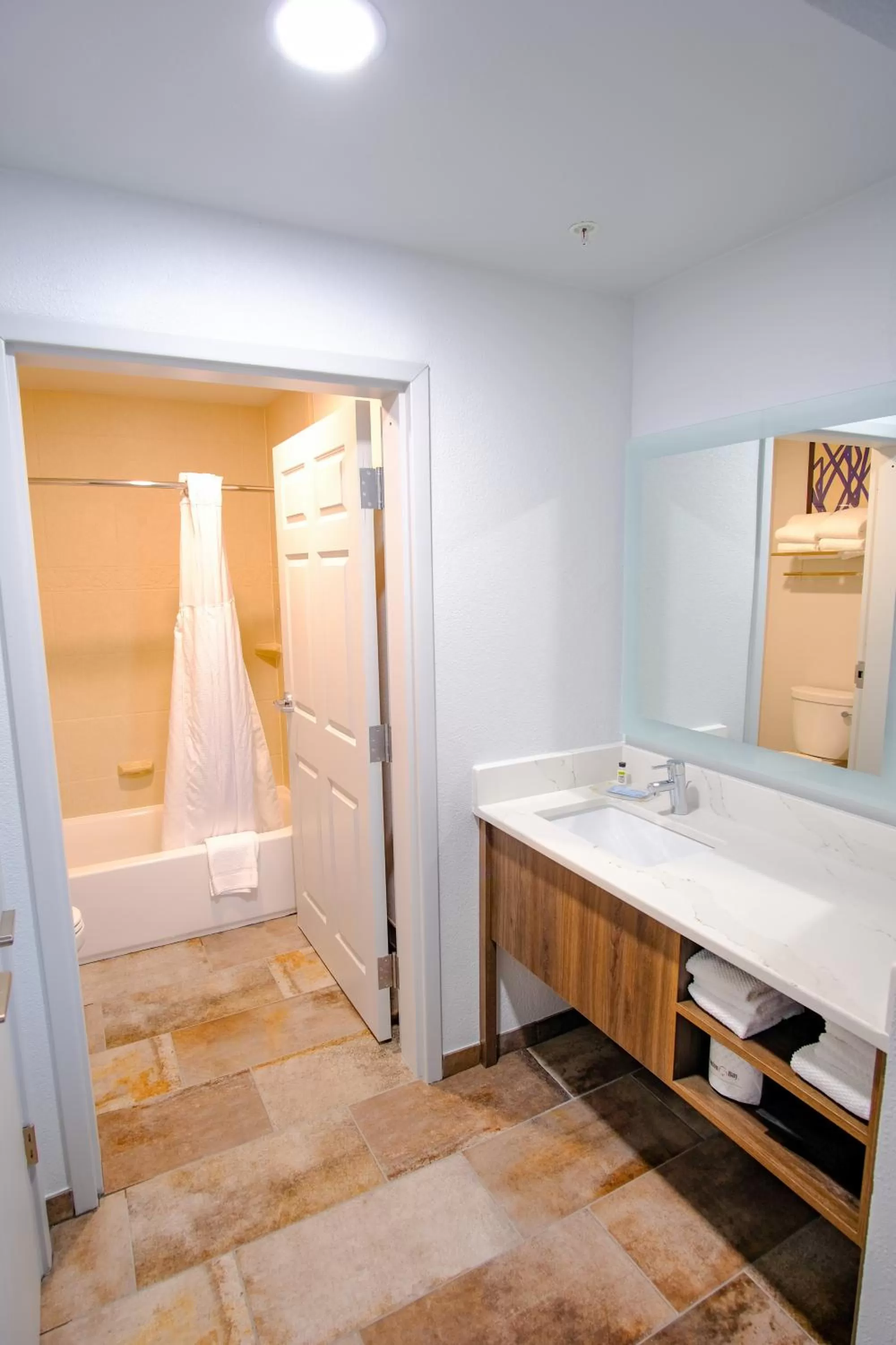 Bathroom in Staybridge Suites Quantico-Stafford by IHG