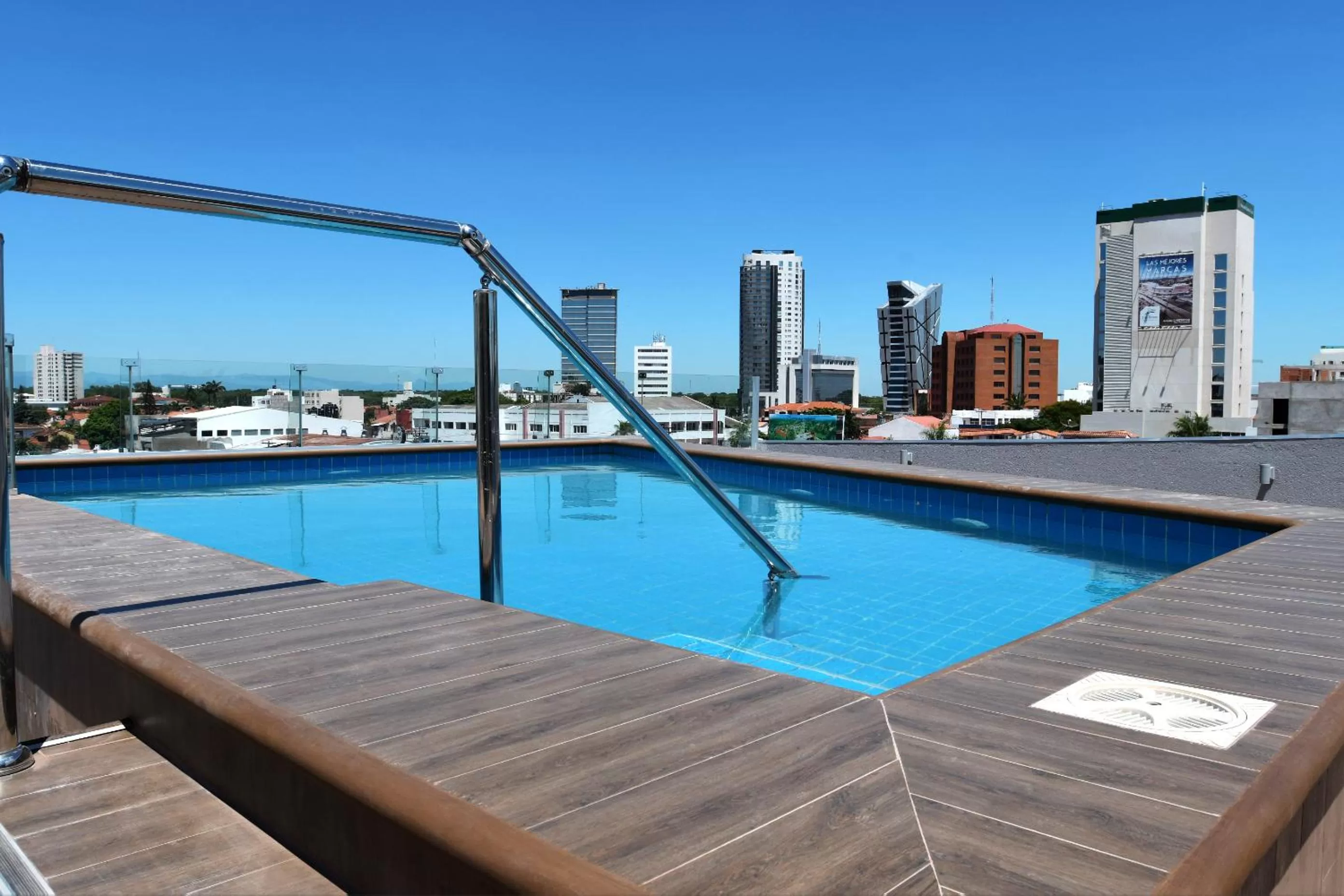 Swimming Pool in Taos Apart Hotel