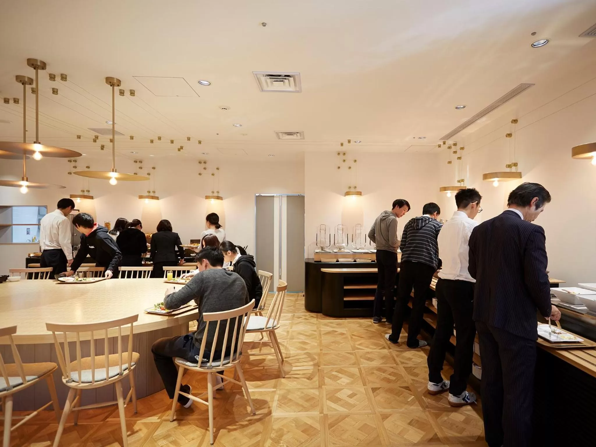 Restaurant/places to eat in Hearton Hotel Shinsaibashi Nagahoridouri