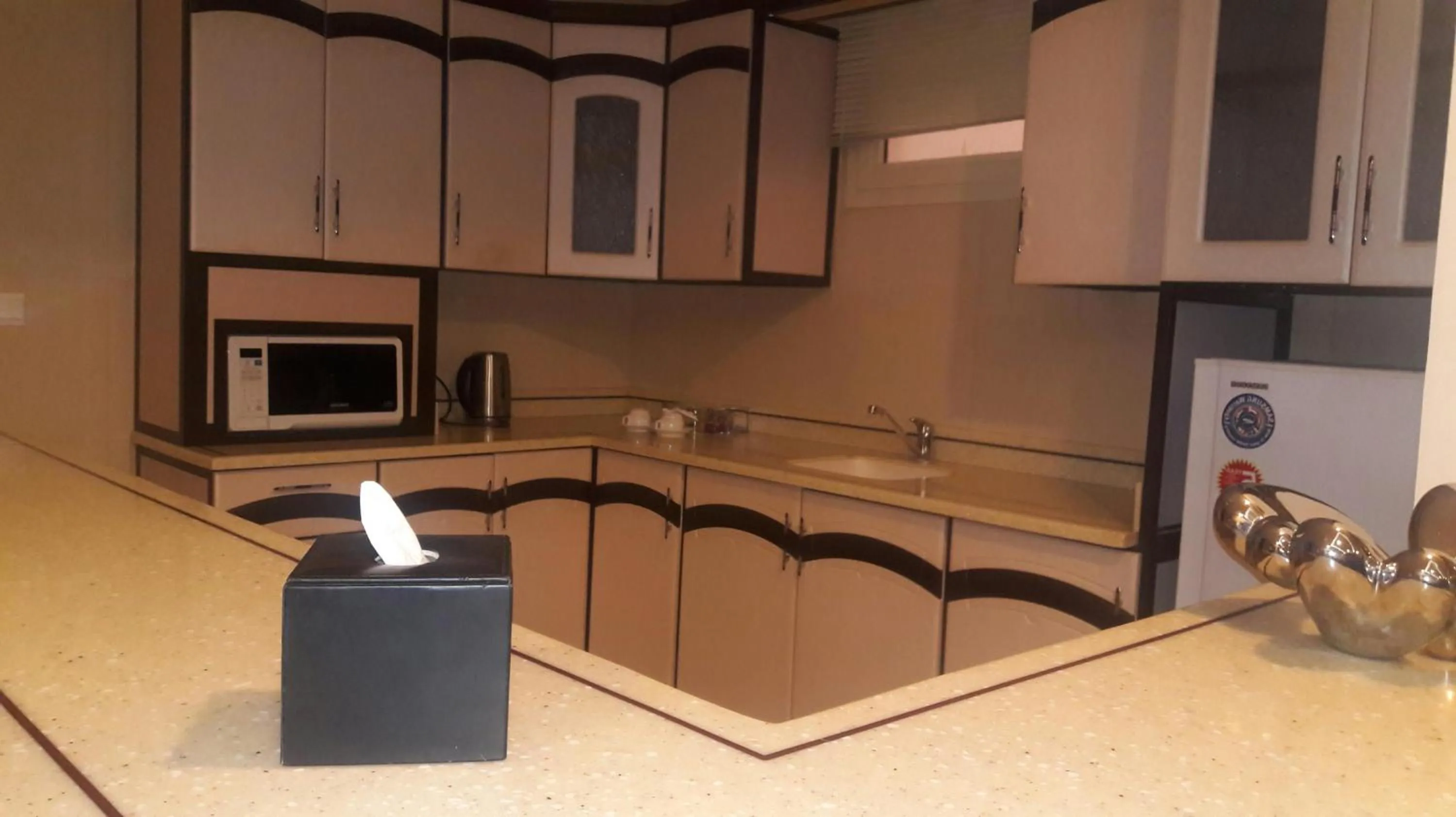 Coffee/tea facilities in فندق حديقة الأزهار