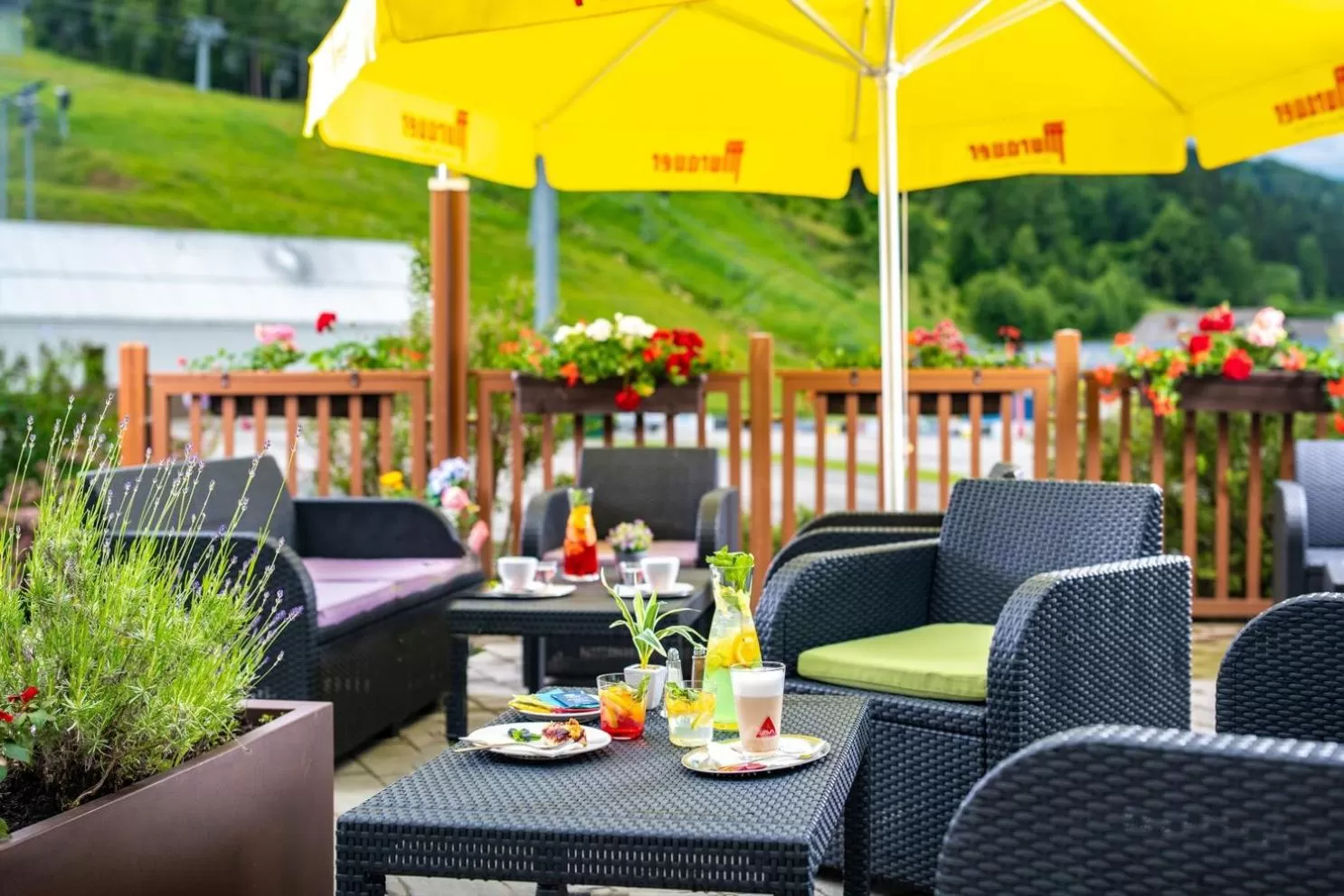 Balcony/Terrace in Relax Resort Hotel Kreischberg