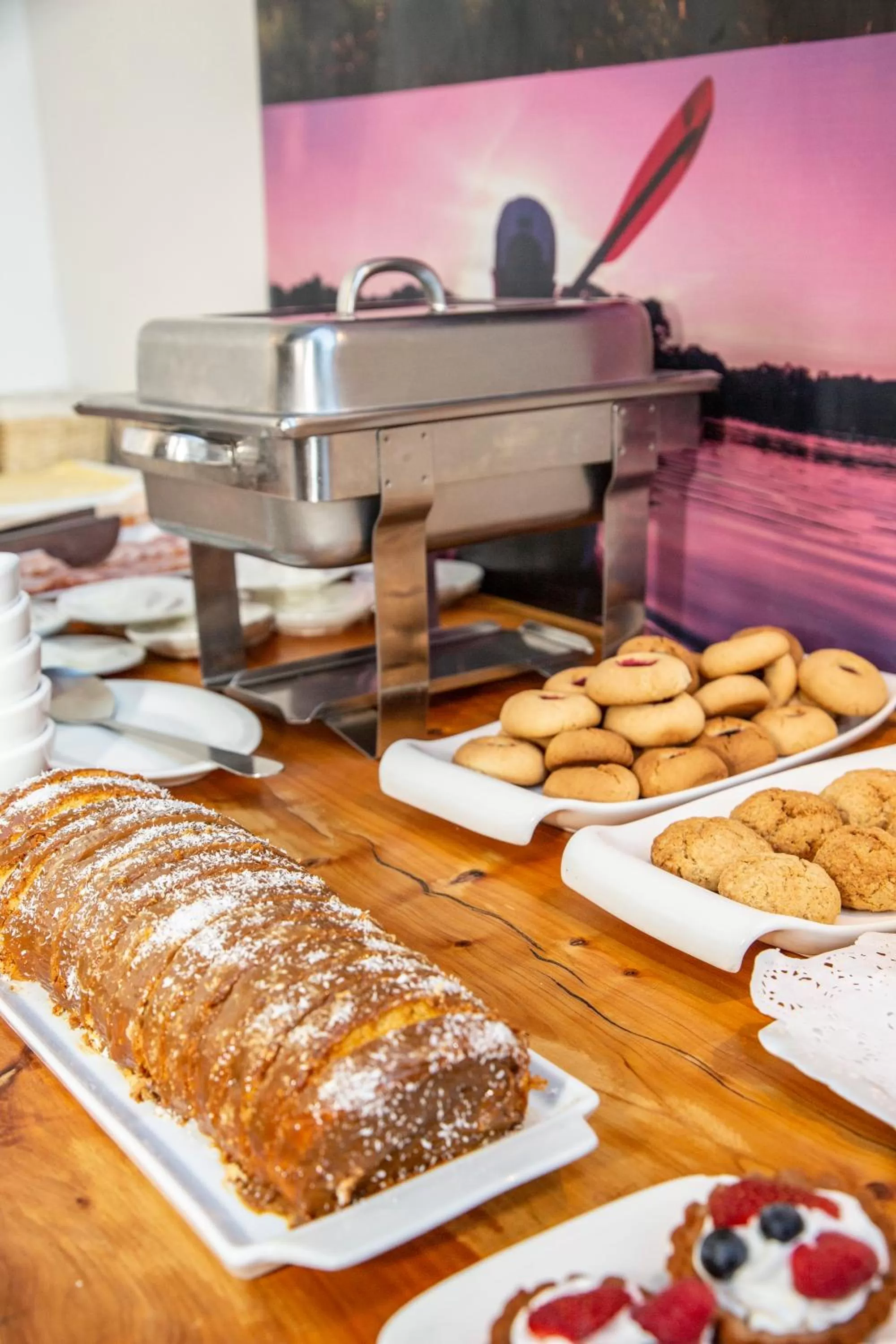 Buffet breakfast in Hotel Cumbres del Sur