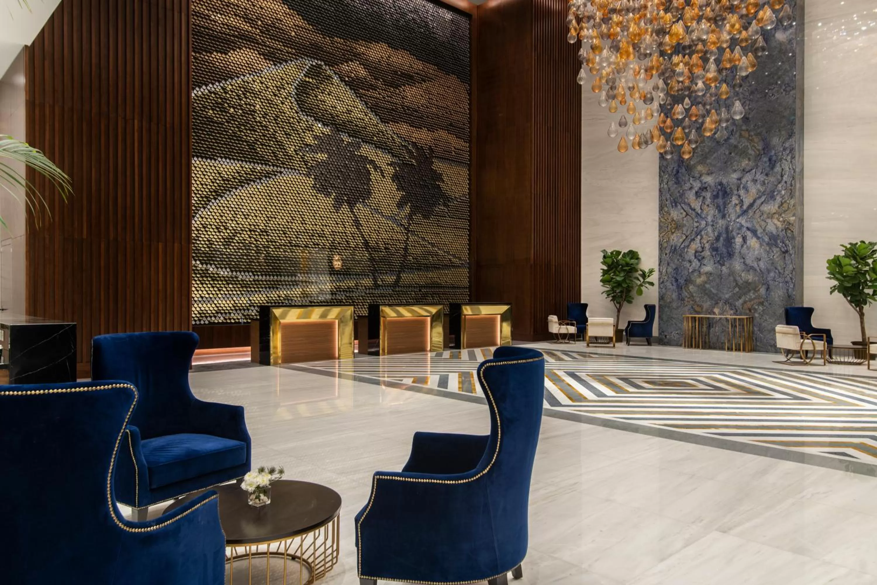 Lounge or bar in Movenpick Hotel and Residences Riyadh