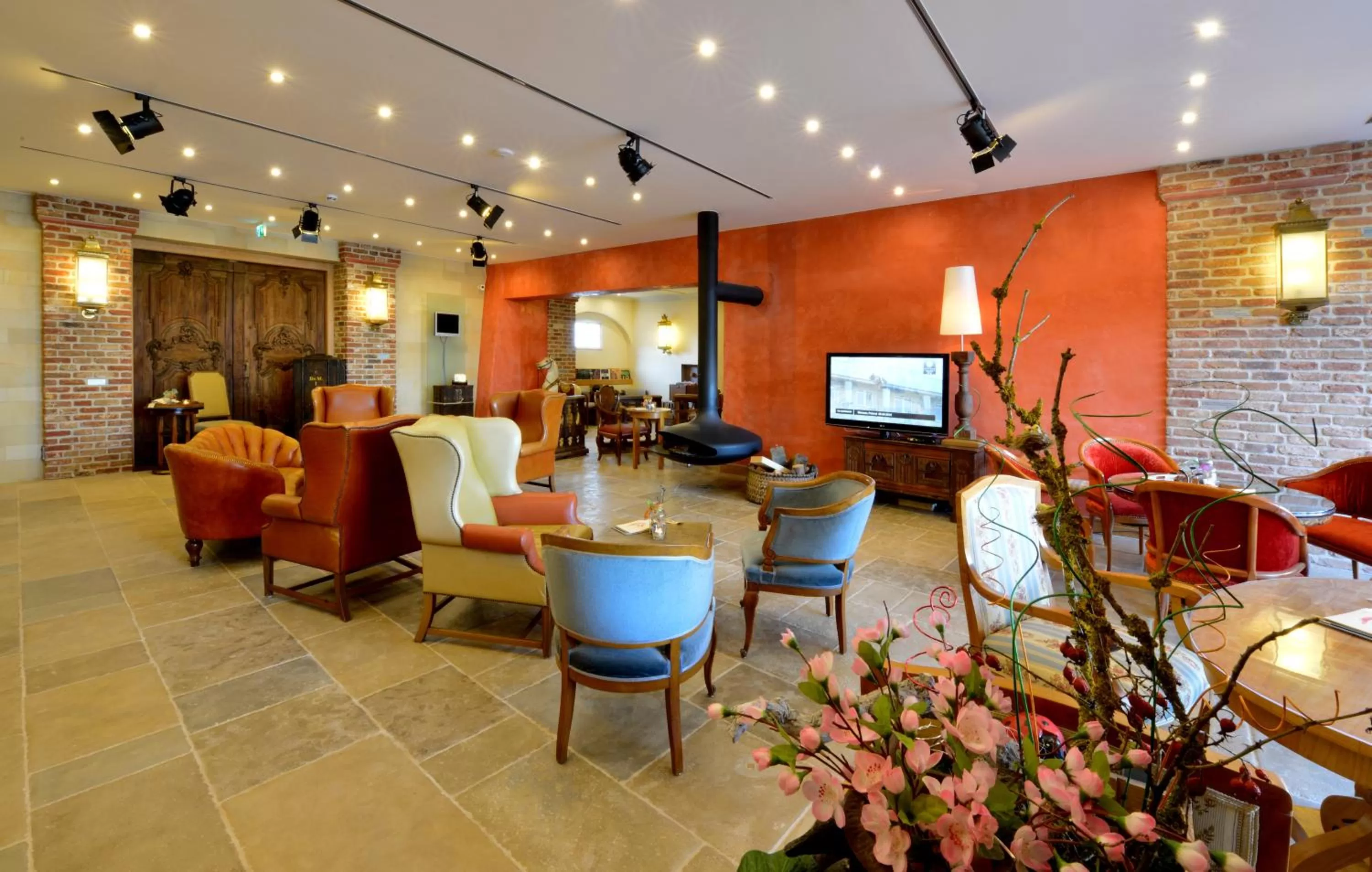 Lobby or reception in Ringhotel Alpenhof - Patchworkhotel