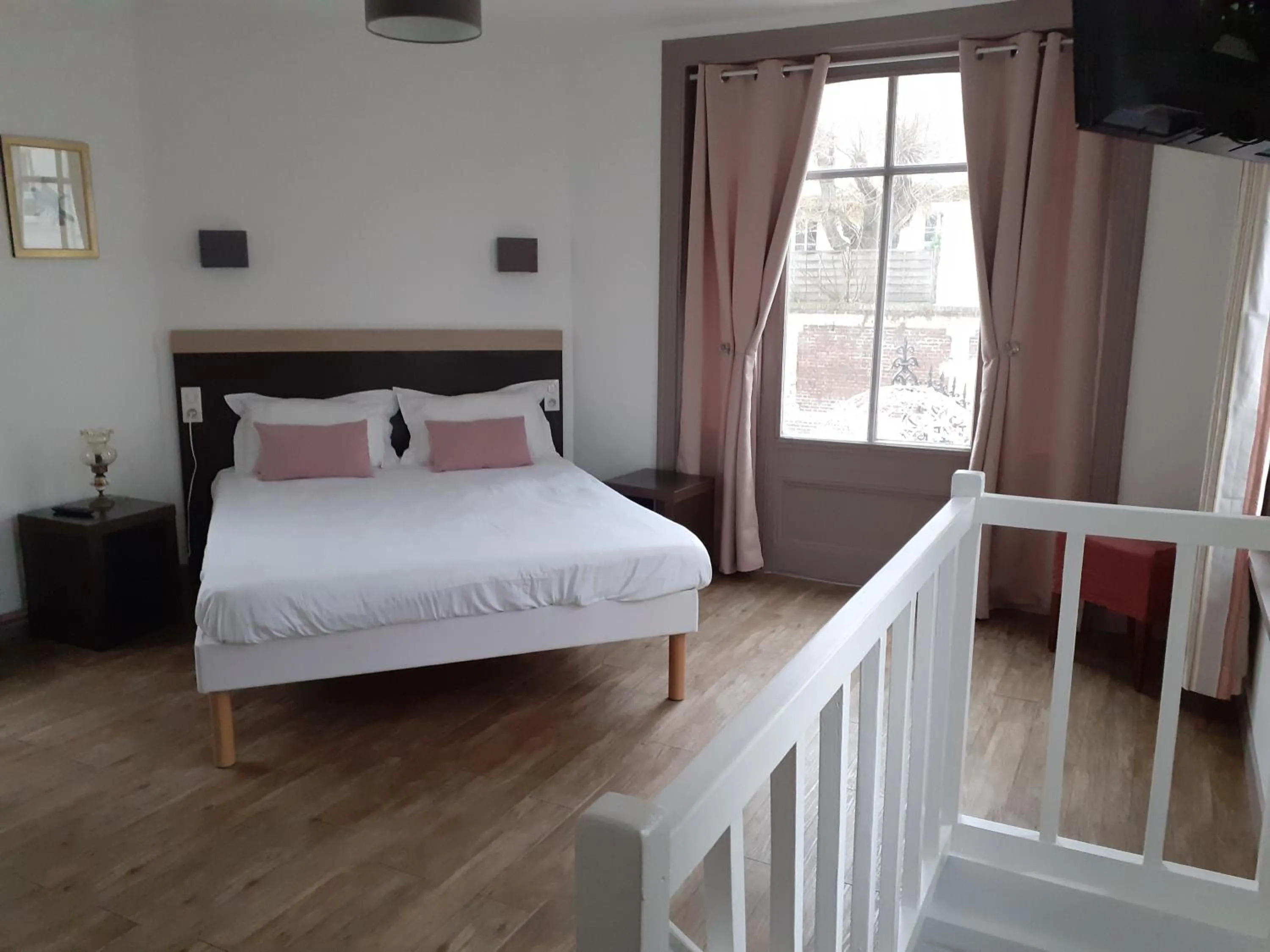 Photo of the whole room, Bed in Hotel de Charme La Bonne Adresse - Logis hotels