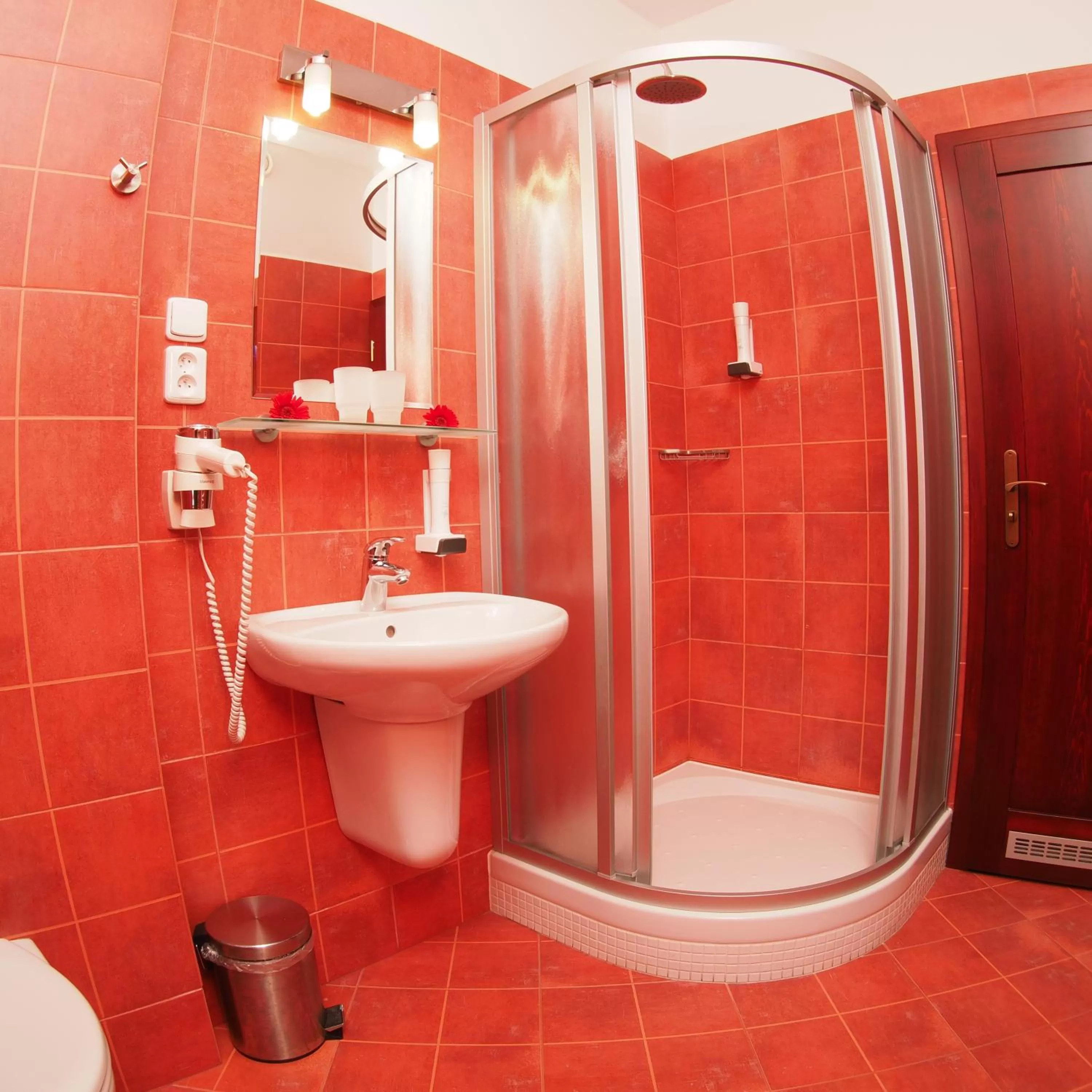 Bathroom in Hotel Výpřež - Děčín