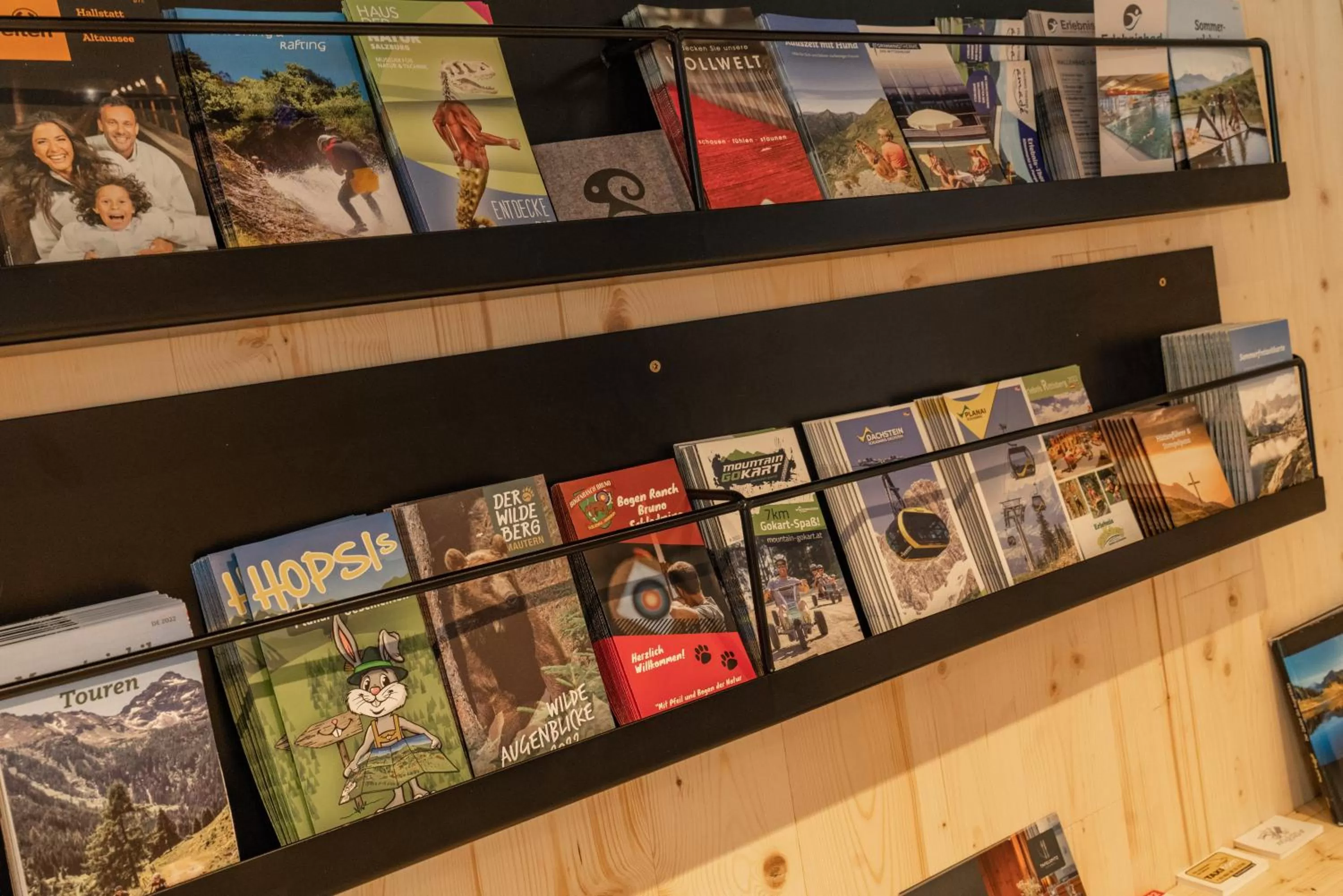 Lobby or reception in Ferienalm Panorama Hotel