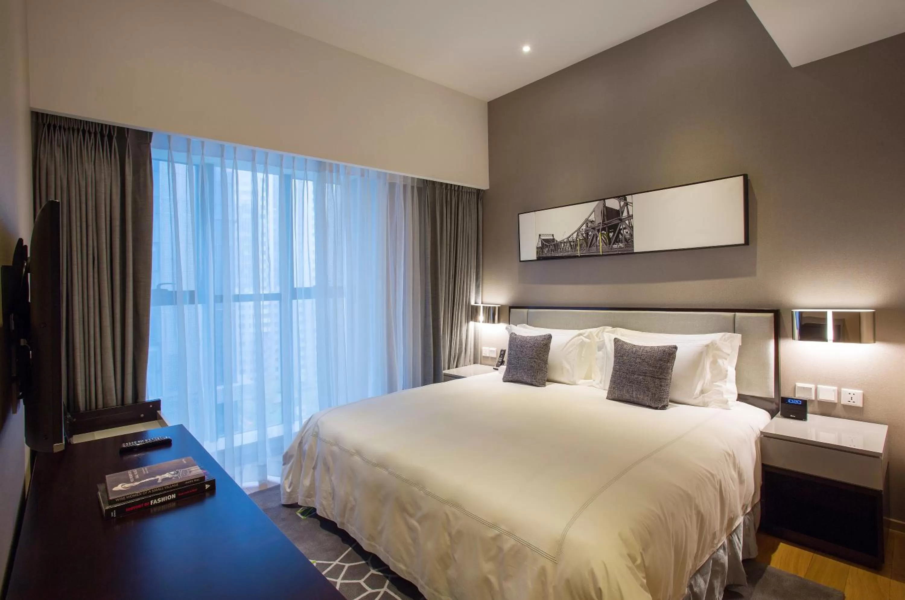 Photo of the whole room, Bed in Fraser Place Tianjin