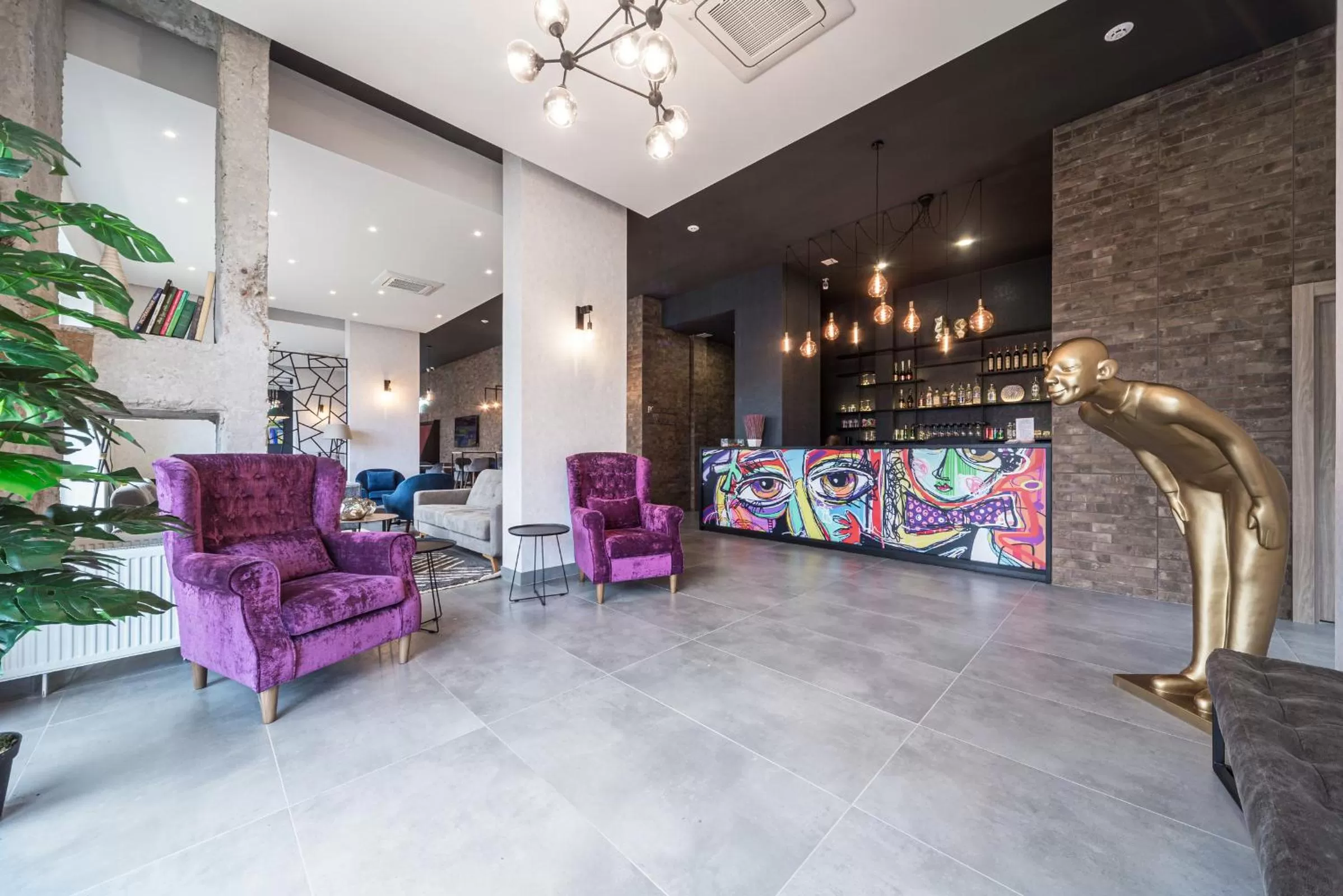 Lobby or reception in Amarant Urban Hotel by CHM