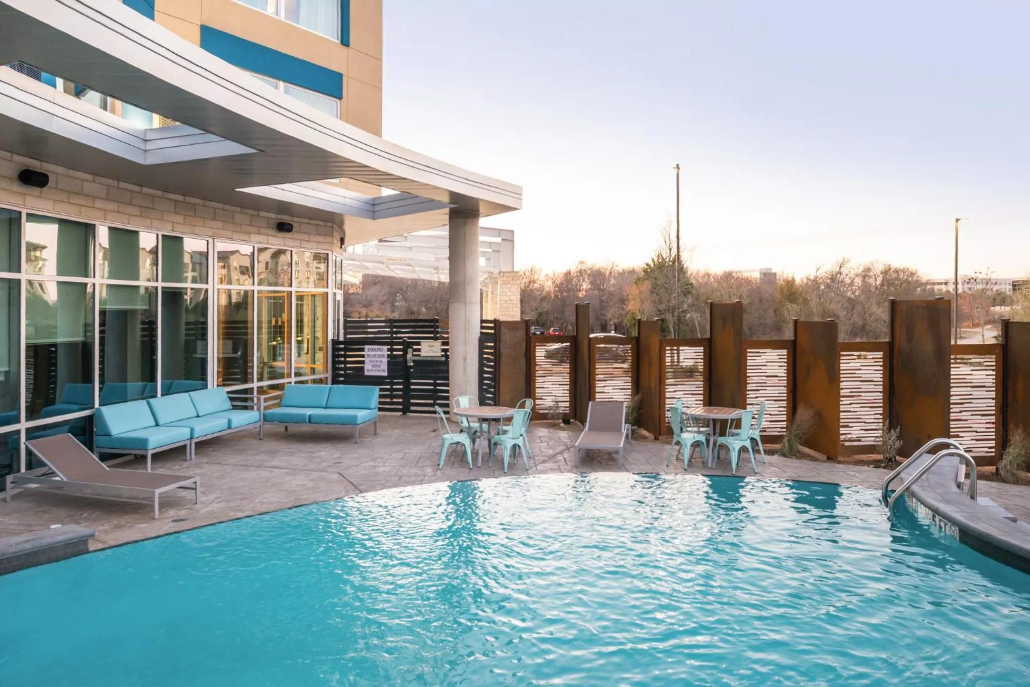 Swimming pool in Hotel Indigo Frisco by IHG