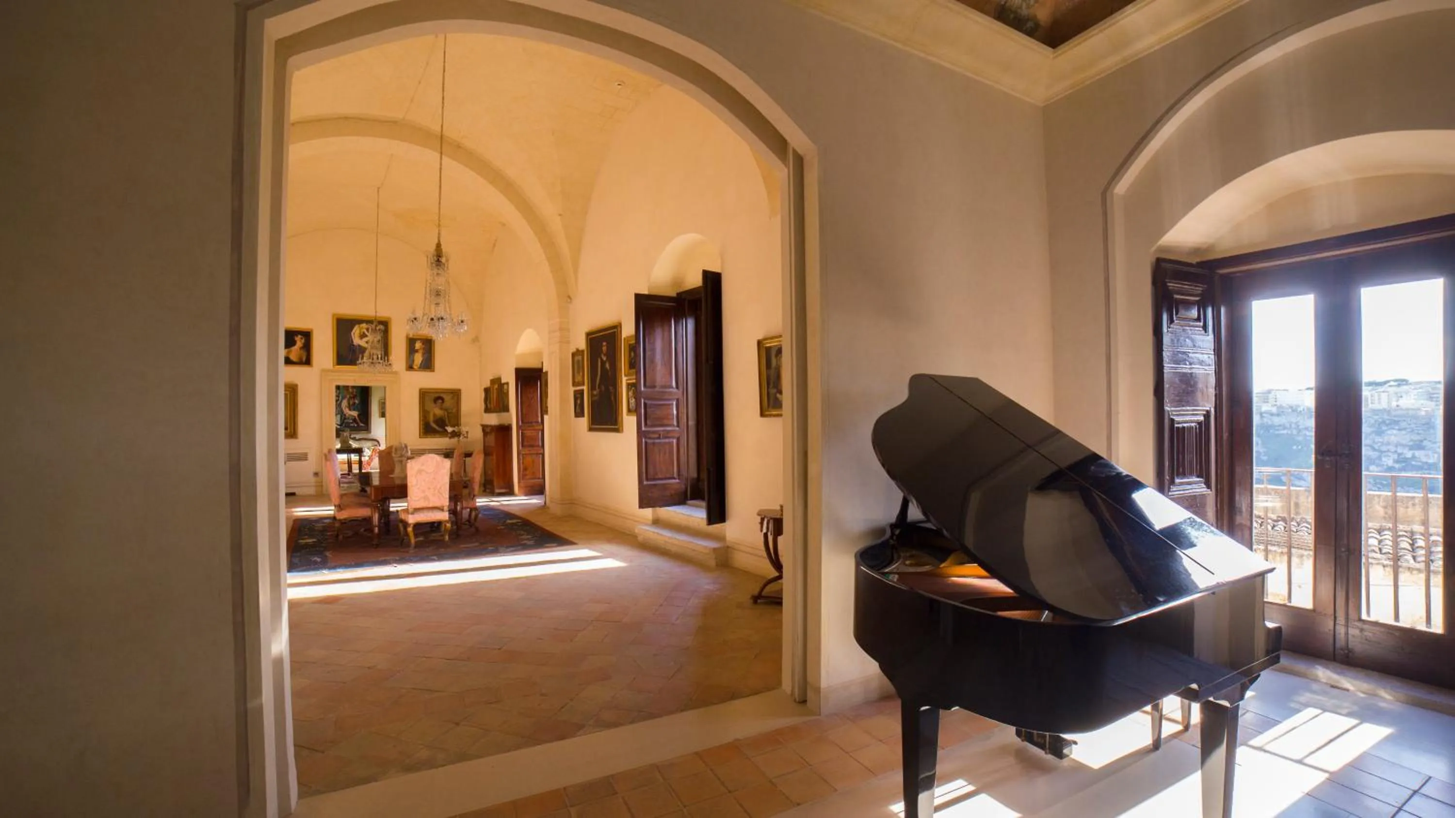 Bed in Palazzo Viceconte