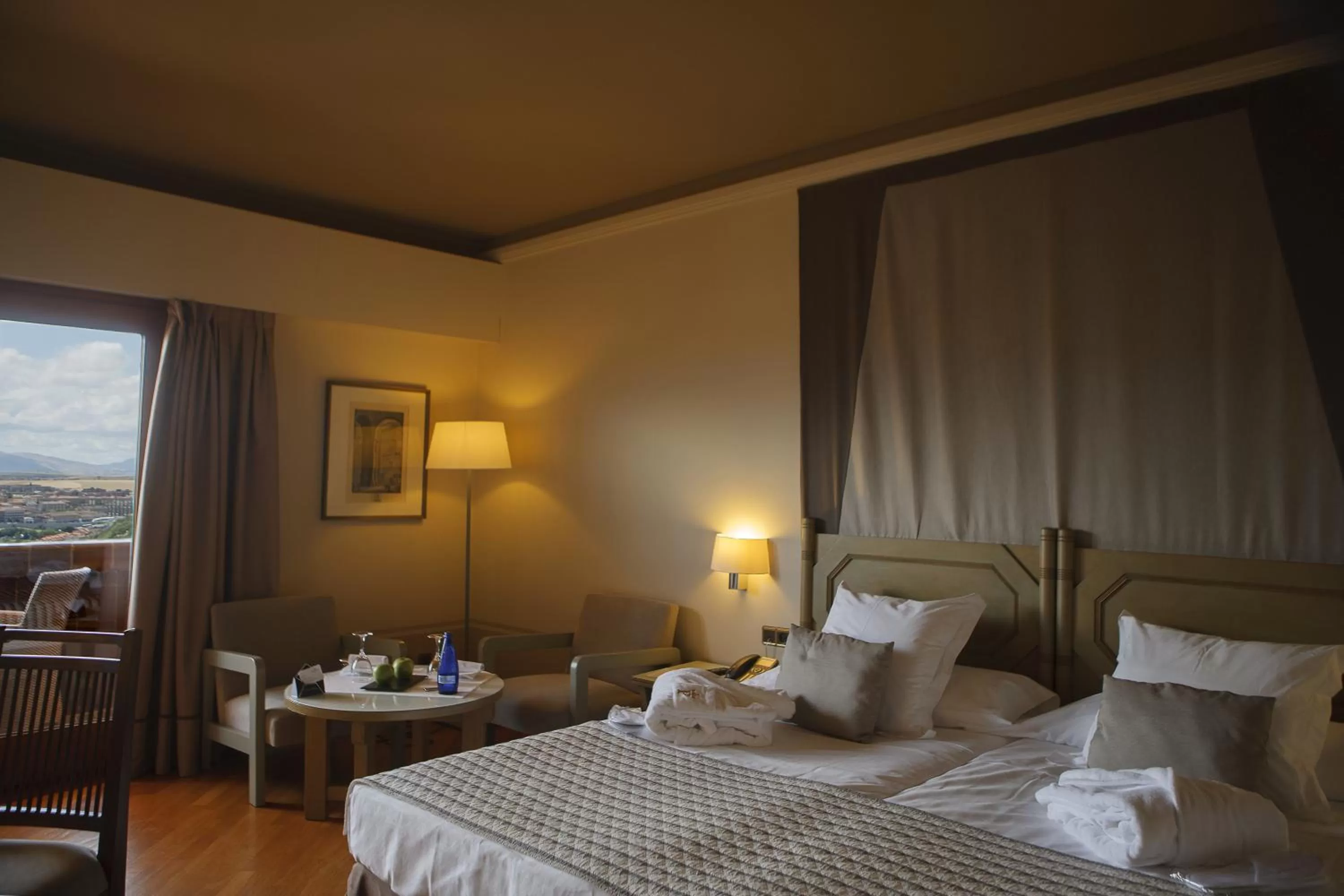 Decorative detail, Bed in Parador de Segovia