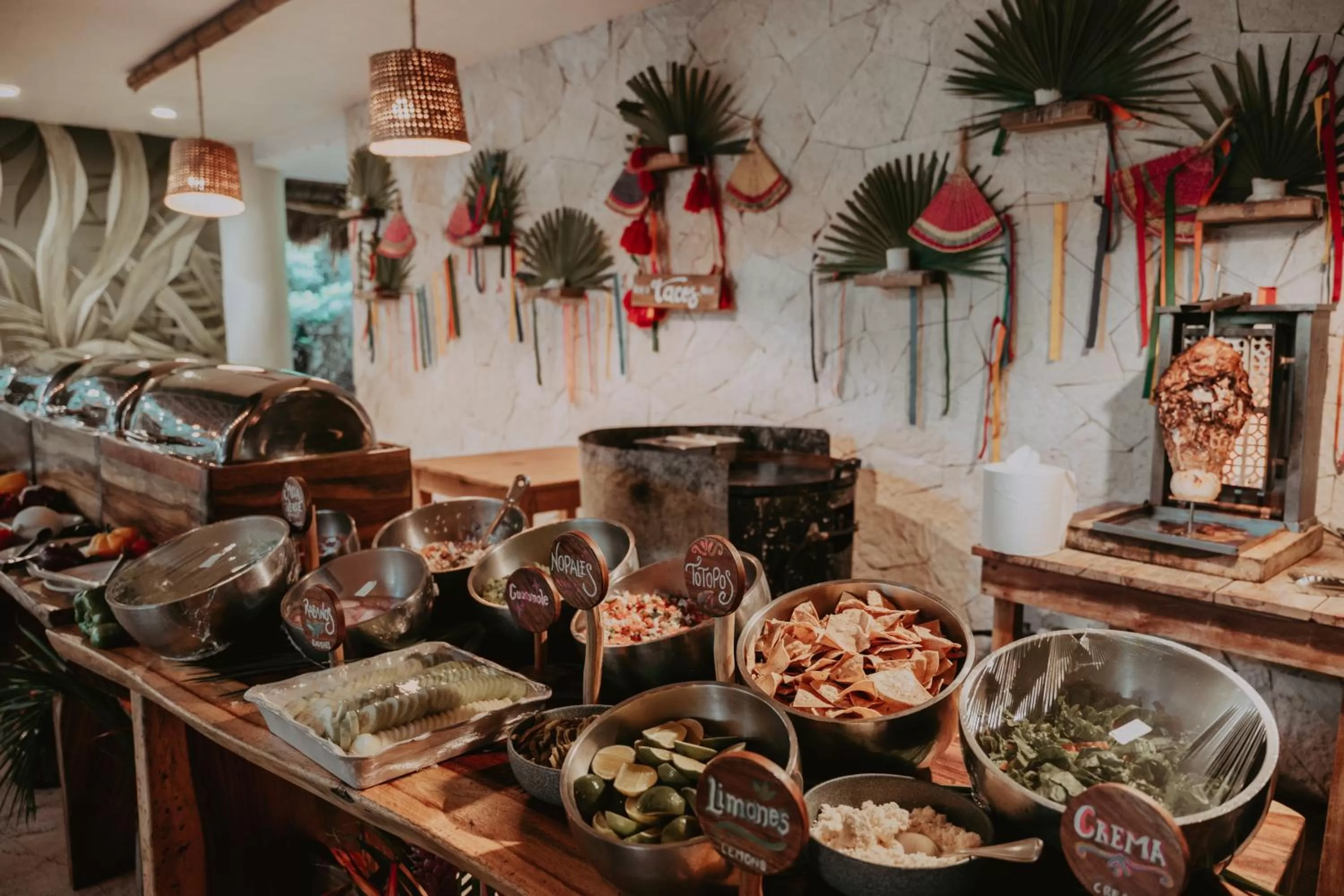 Dinner in Petit Lafitte Beach Front Hotel & Bungalows