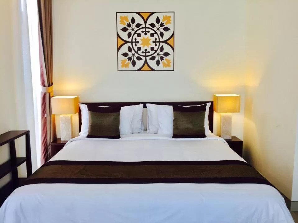 Bed in Glenwood City Resort